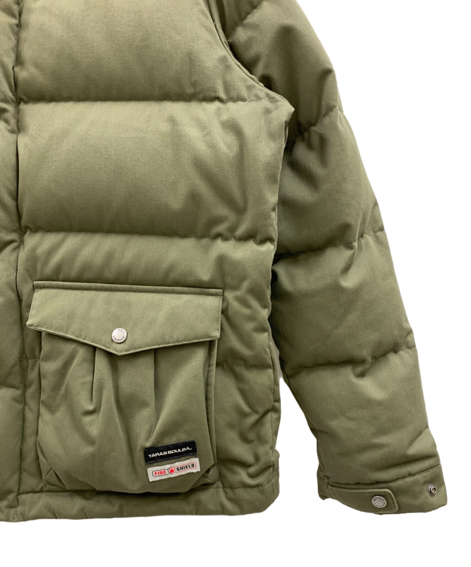 美品◎TARAS BOULBA タラスブルバ ダウンジャケット フード付 ファー 中古・古着通販】taras boulba (タラスブルバ) TARAS BOULBA ダウン