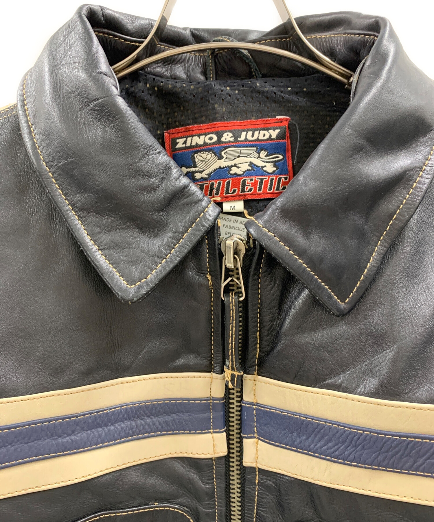 中古・古着通販】ZINO&JUDY (ZINO＆JUDY) ZINO&JUDY レザージャケット