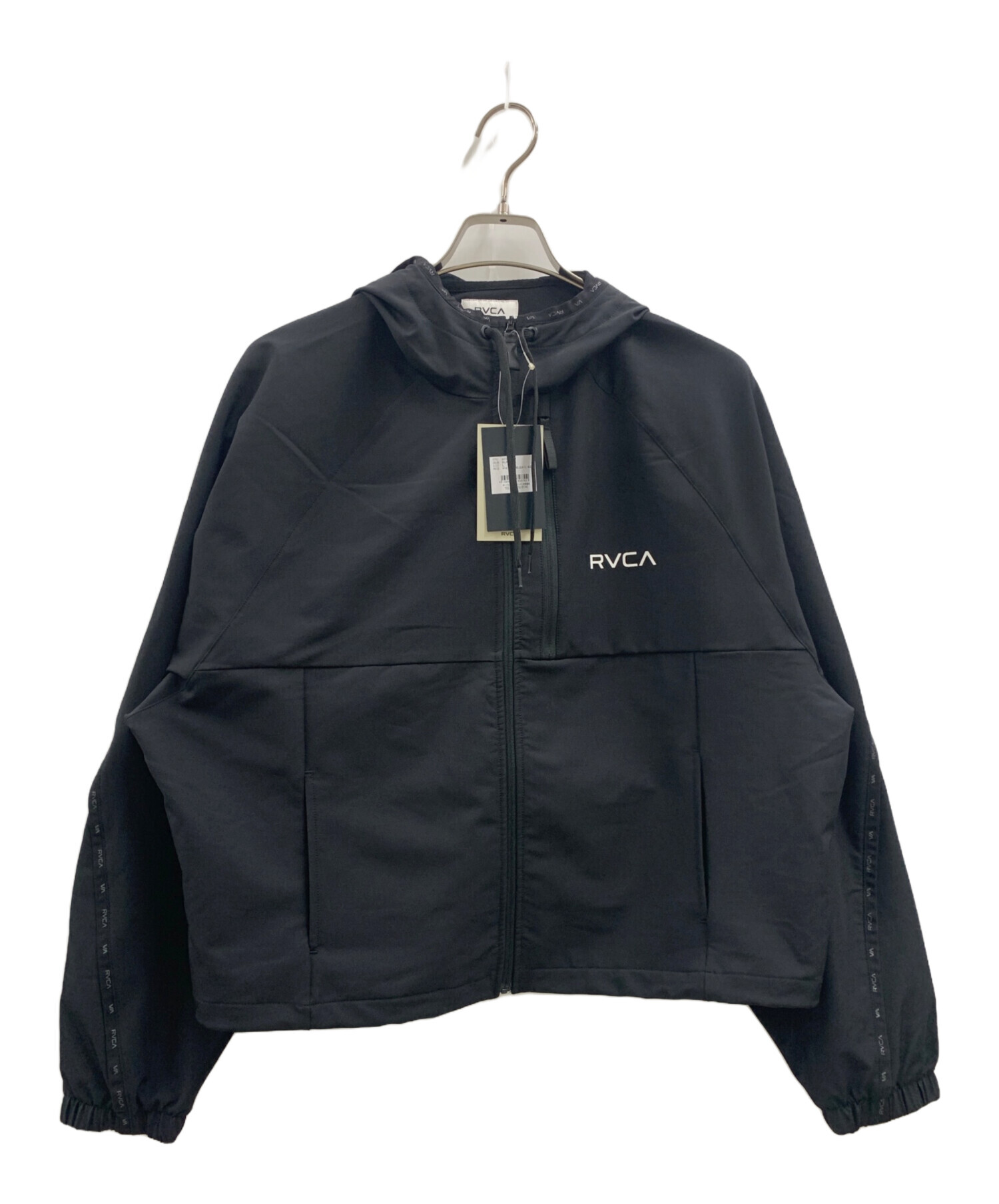 中古・古着通販】RVCA (ルーカ) RVCA ジップジャケット ブラック 