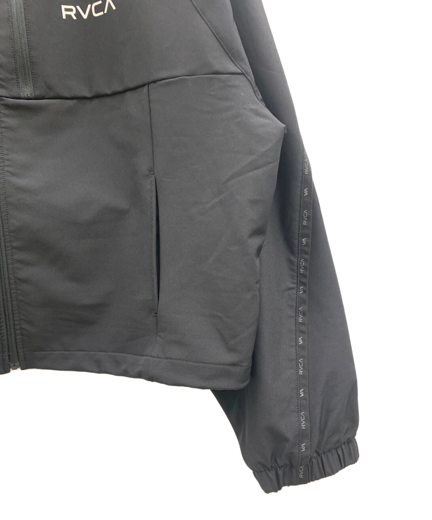 中古・古着通販】RVCA (ルーカ) RVCA ジップジャケット ブラック 