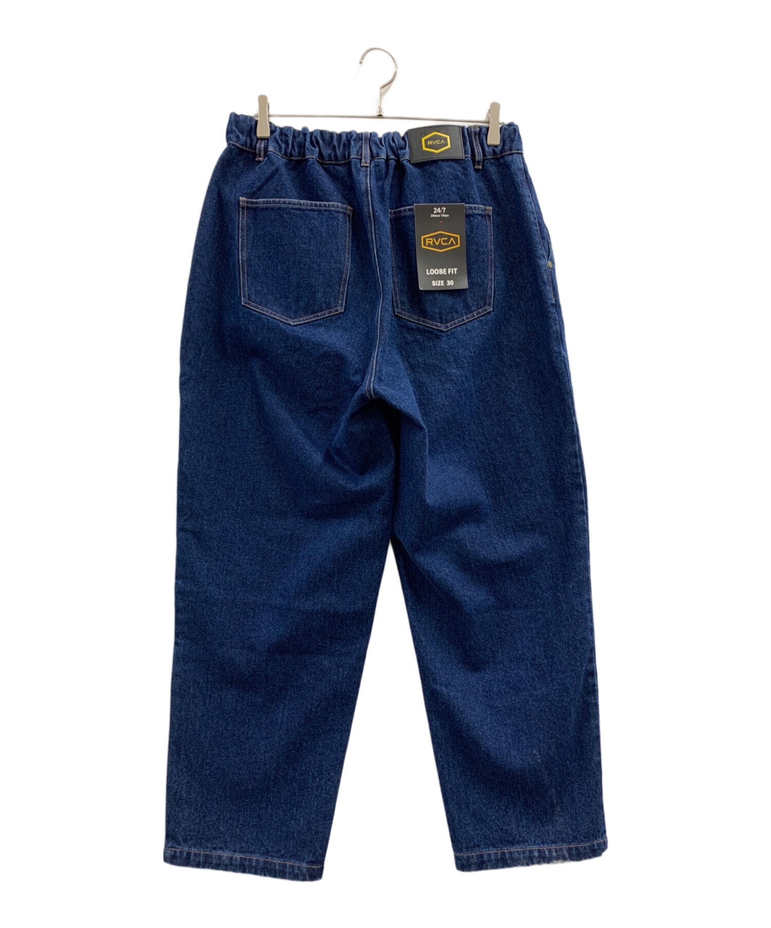 ルーカサイズM中古美品専用 中古・古着通販】RVCA (ルーカ) デニムパンツ ネイビー サイズ:W30 未
