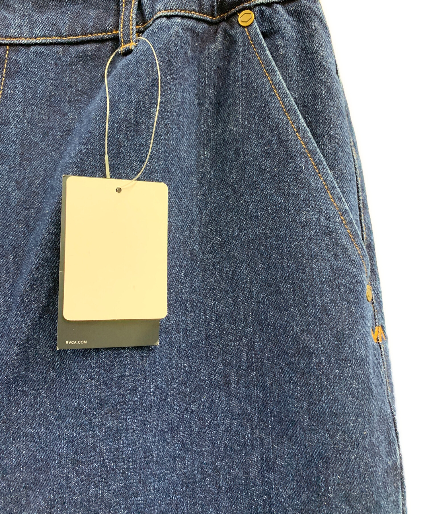 中古・古着通販】RVCA (ルーカ) デニムパンツ ネイビー サイズ:W30 未