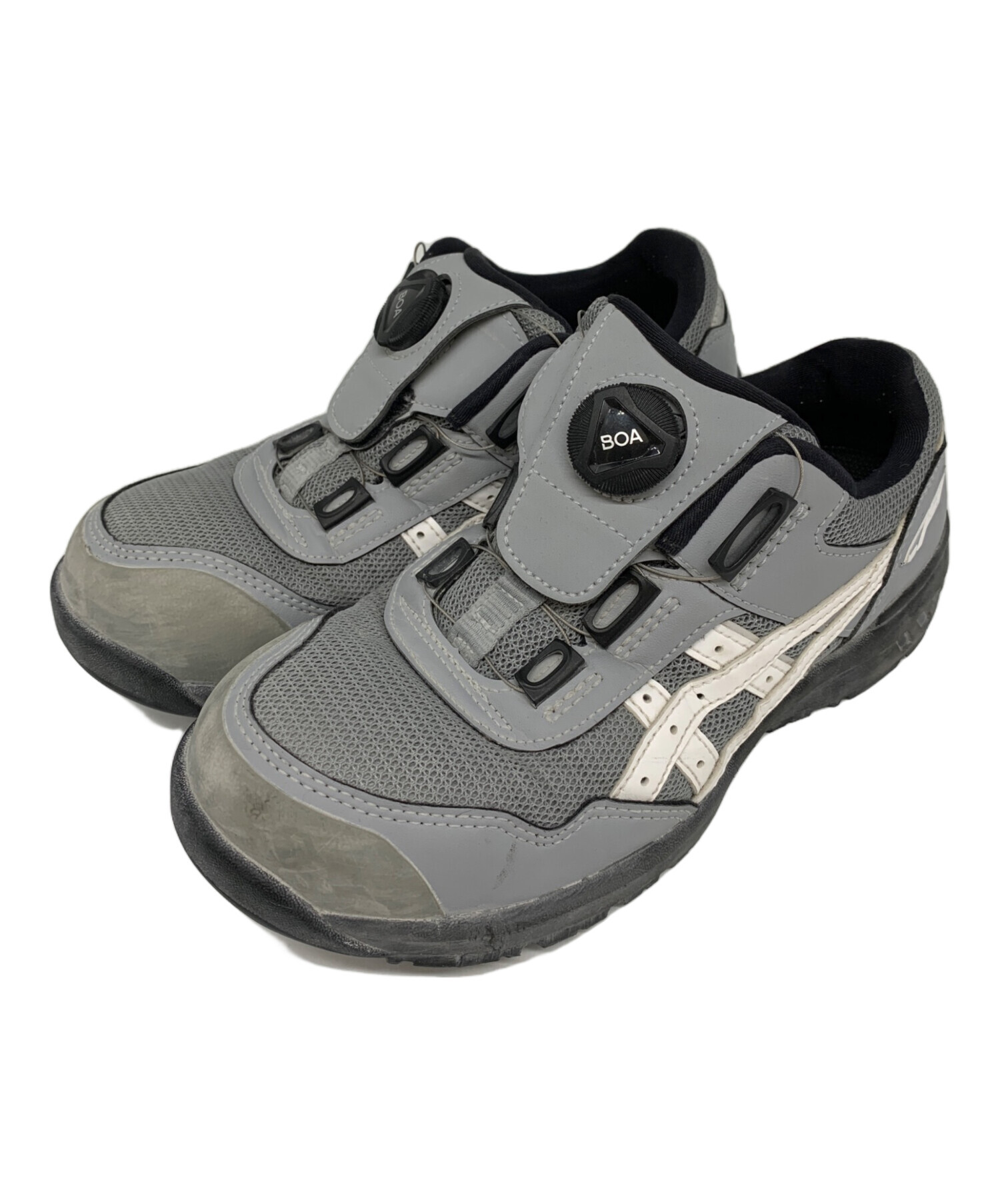 中古・古着通販】asics (アシックス) asics 安全靴 グレー サイズ