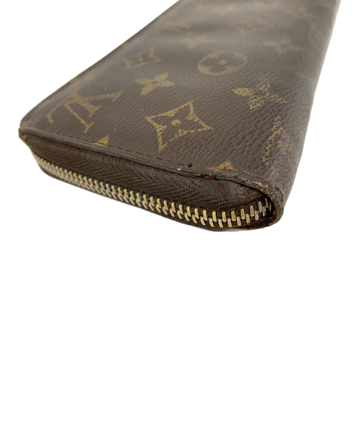 Louis Vuitton 長財布 ダークブラウン 中古・古着通販】LOUIS VUITTON (ルイ ヴィトン) LOUIS VUITTON 長財布