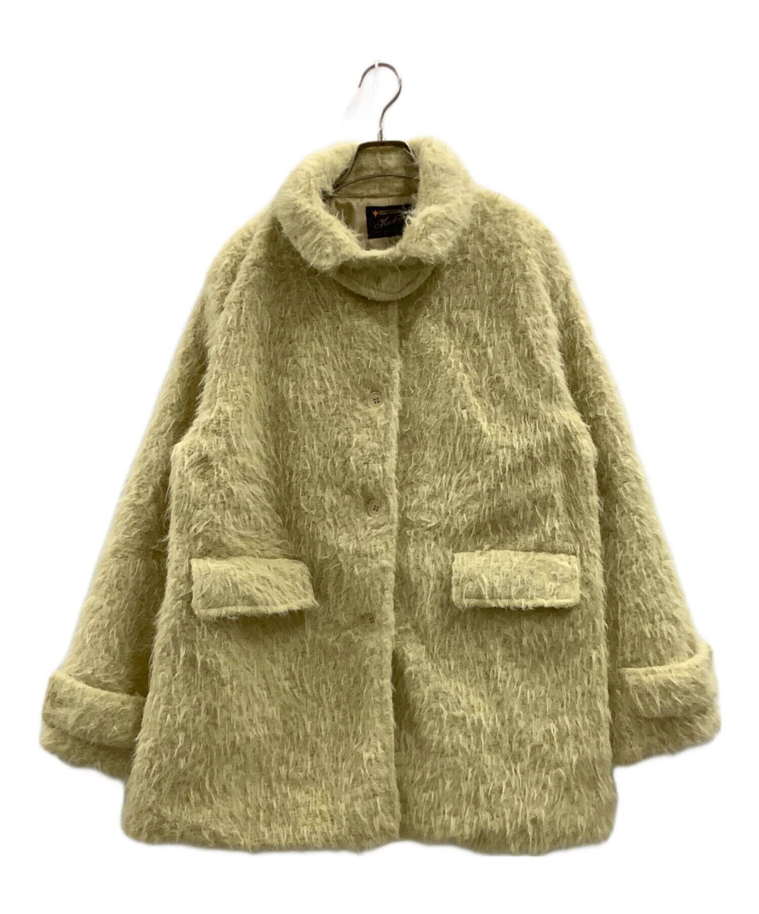 kastane シャギーコート 中古・古着通販】KASTANE (カスタネ) Kastane シャギーコート イエロー