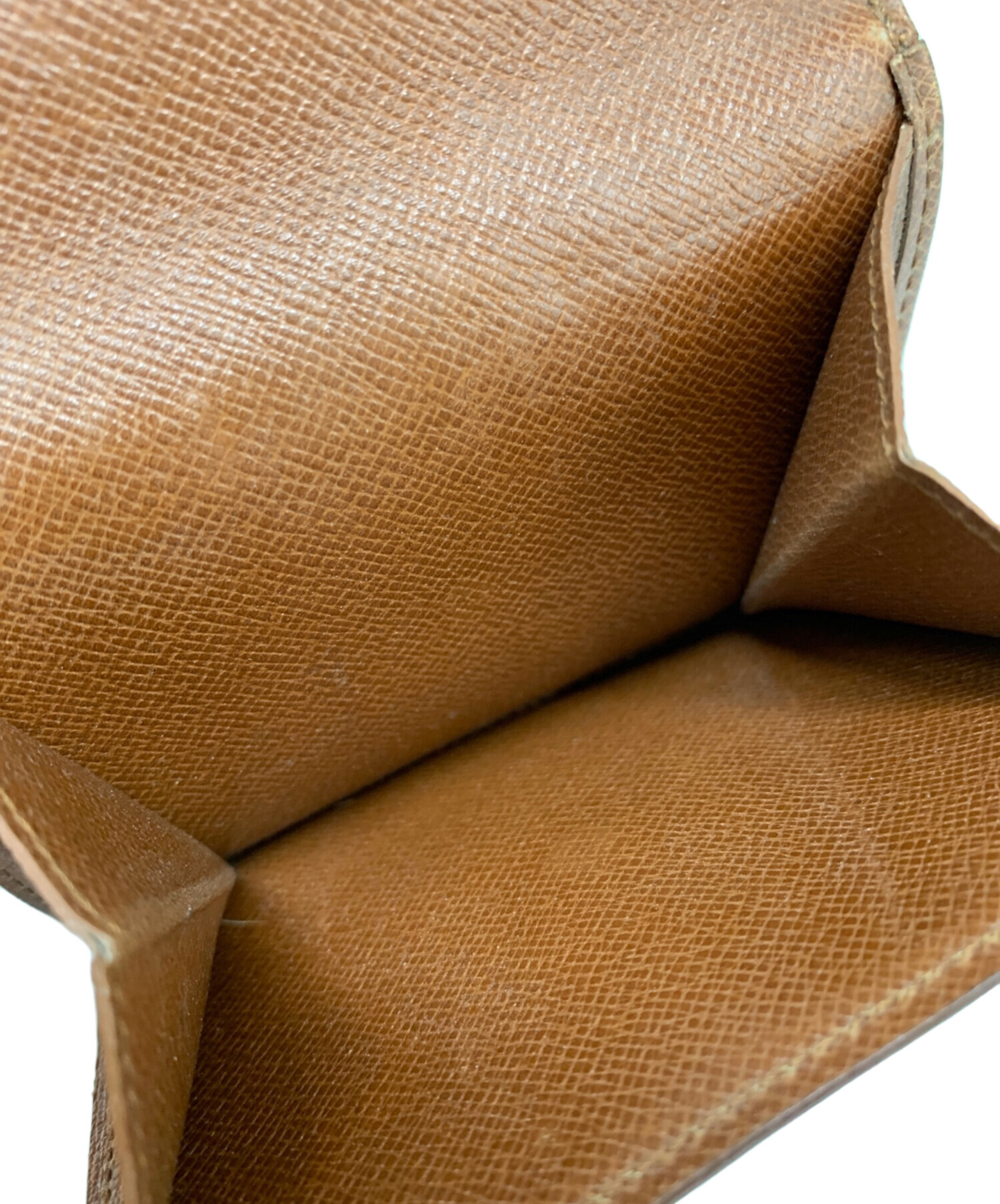 美品推薦】LVモノグラム ショ-トレザ- 三つ折り財布 個人閑置で譲渡 美