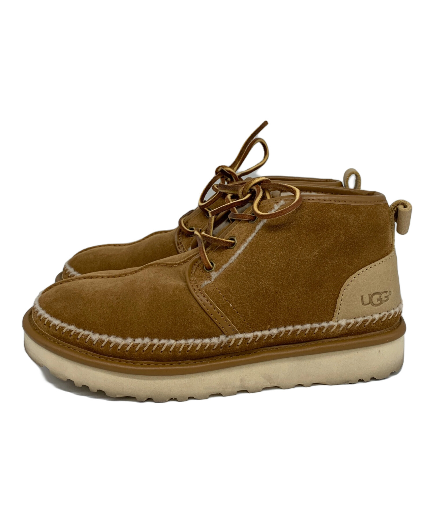 中古・古着通販】UGG (アグ) UGG NEUMEL STITCH BOOT ブラウン サイズ 