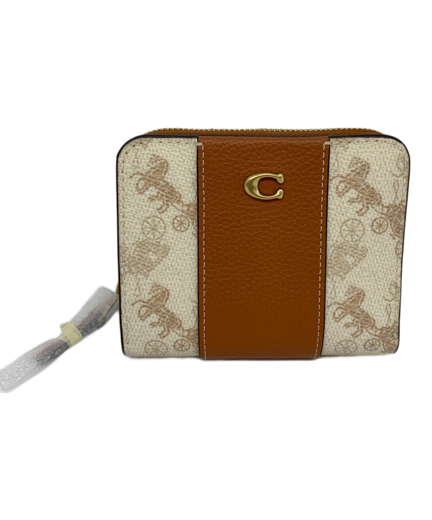 中古・古着通販】COACH (コーチ) COACH 2つ折り財布 ブラウン