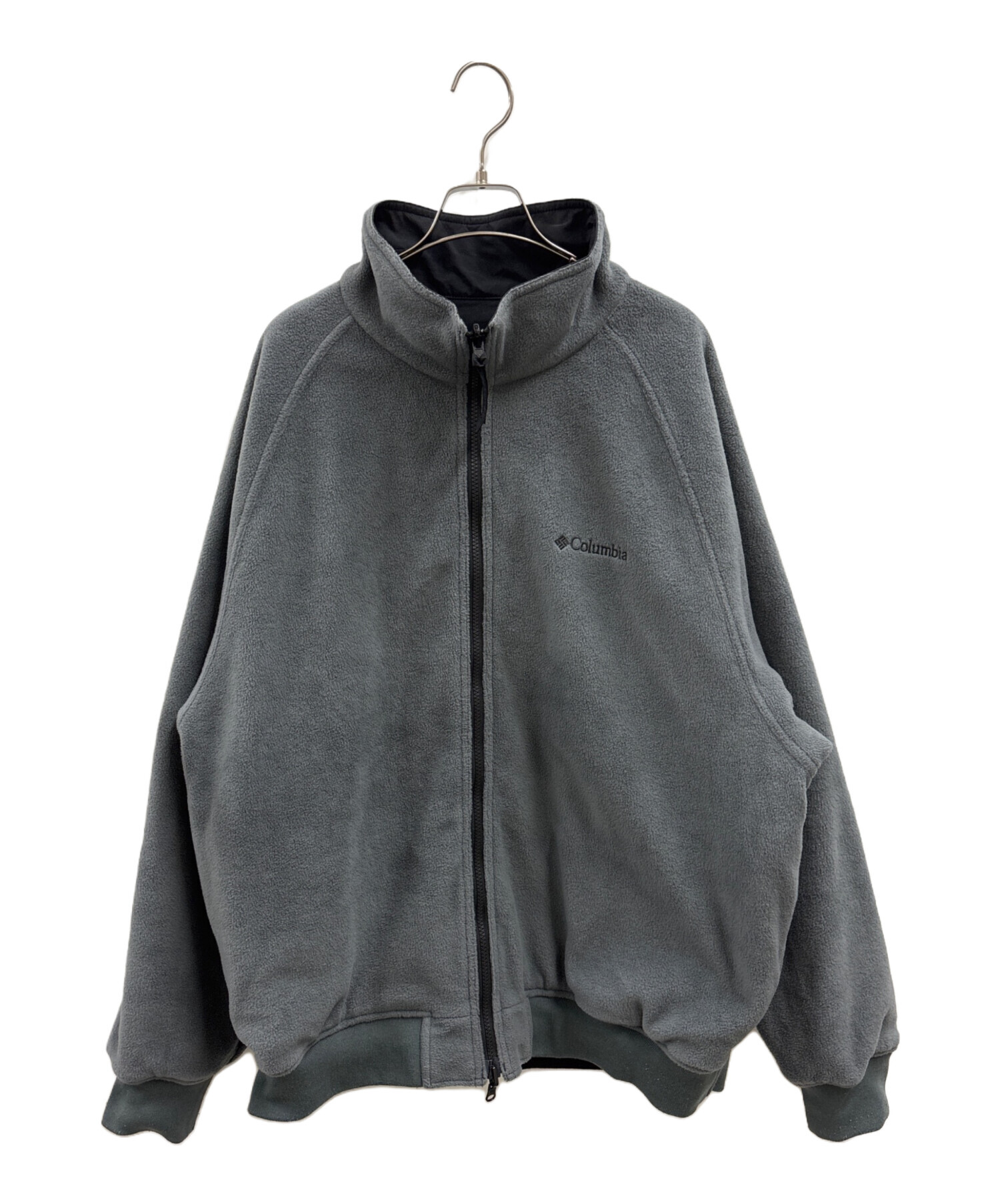 Columbia リバーシブルジャケット チャコールグレー 中古・古着通販】Columbia (コロンビア) リバーシブルジャケット