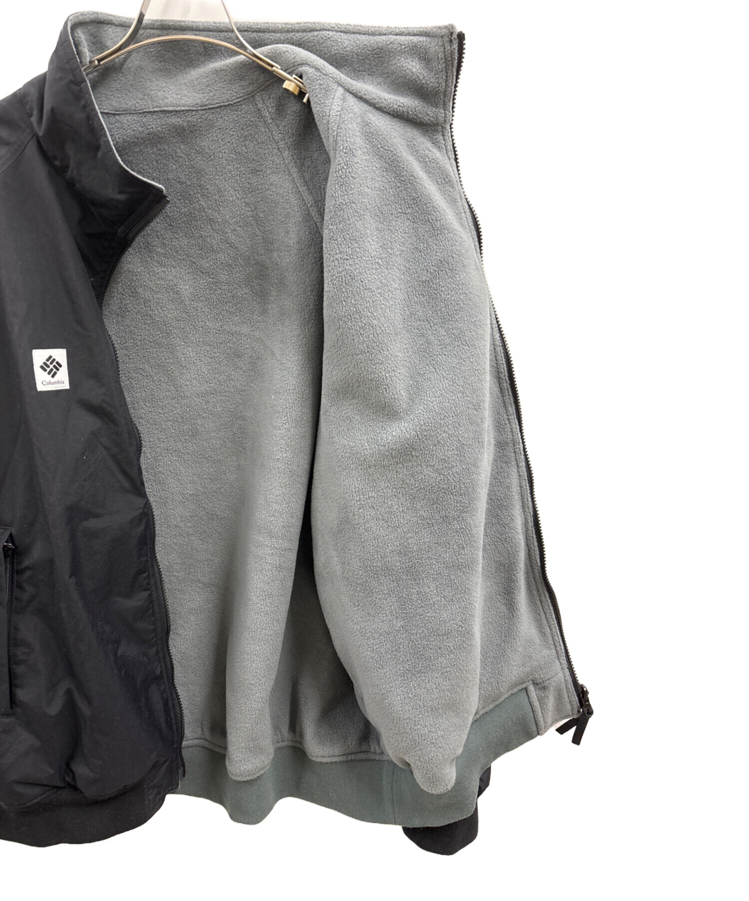 Columbia リバーシブルジャケット チャコールグレー 中古・古着通販】Columbia (コロンビア) リバーシブルジャケット