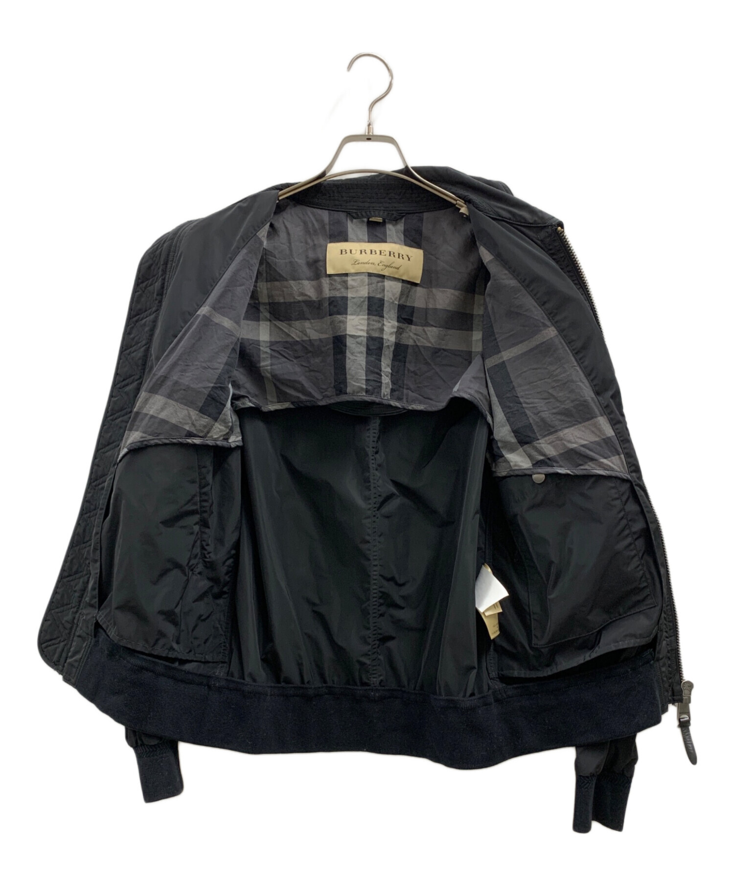 中古・古着通販】BURBERRY (バーバリー) BURBERRY ブルゾン ブラック