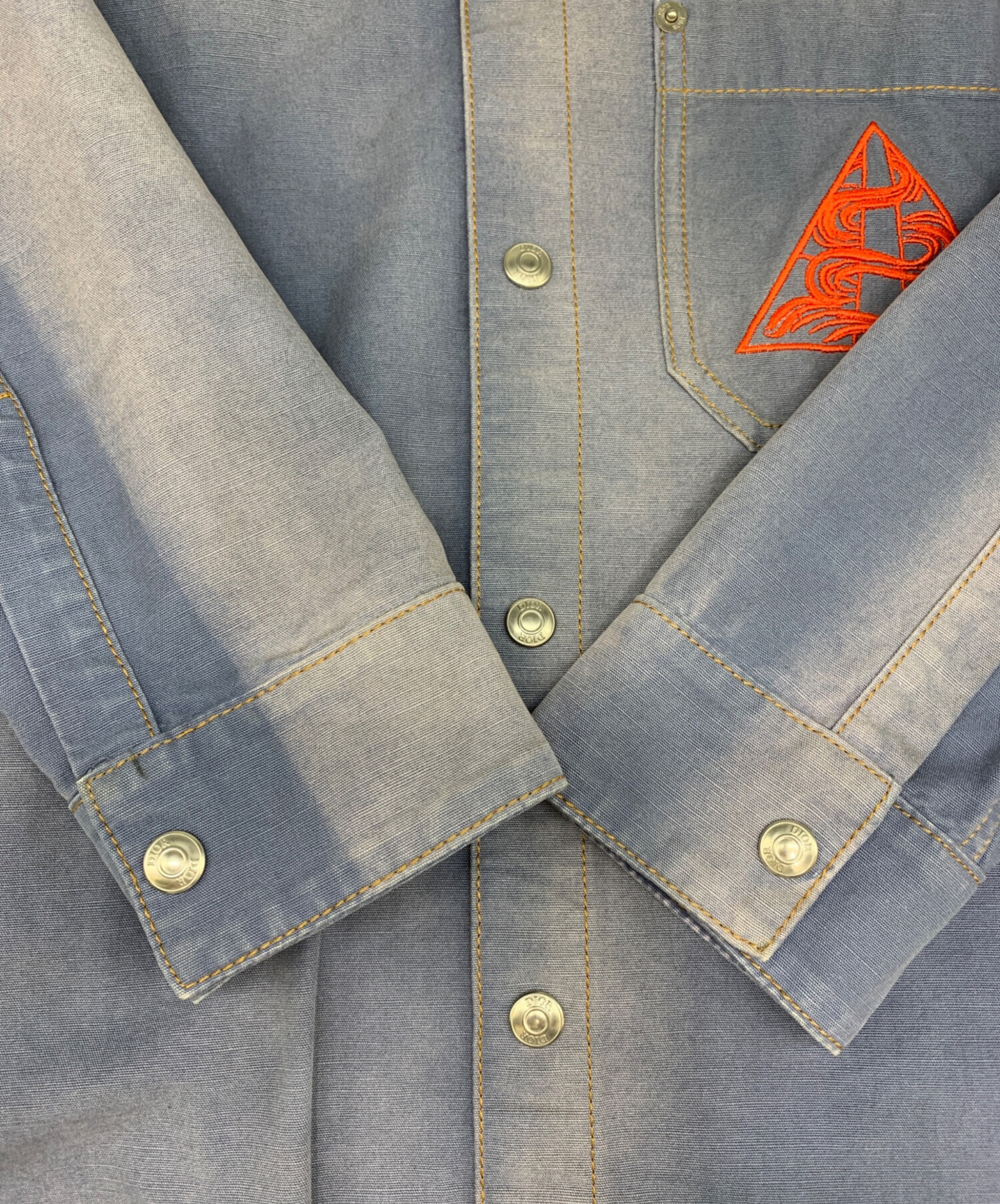 中古・古着通販】Dior (ディオール) DIOR 長袖シャツ インディゴ