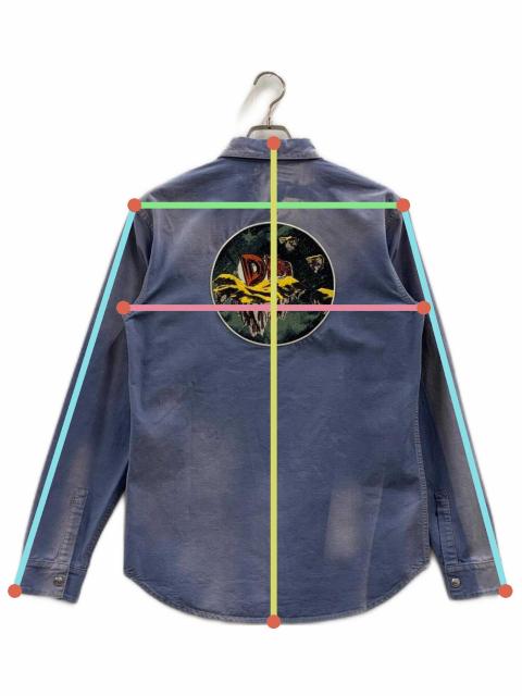 中古・古着通販】Dior (ディオール) DIOR 長袖シャツ インディゴ