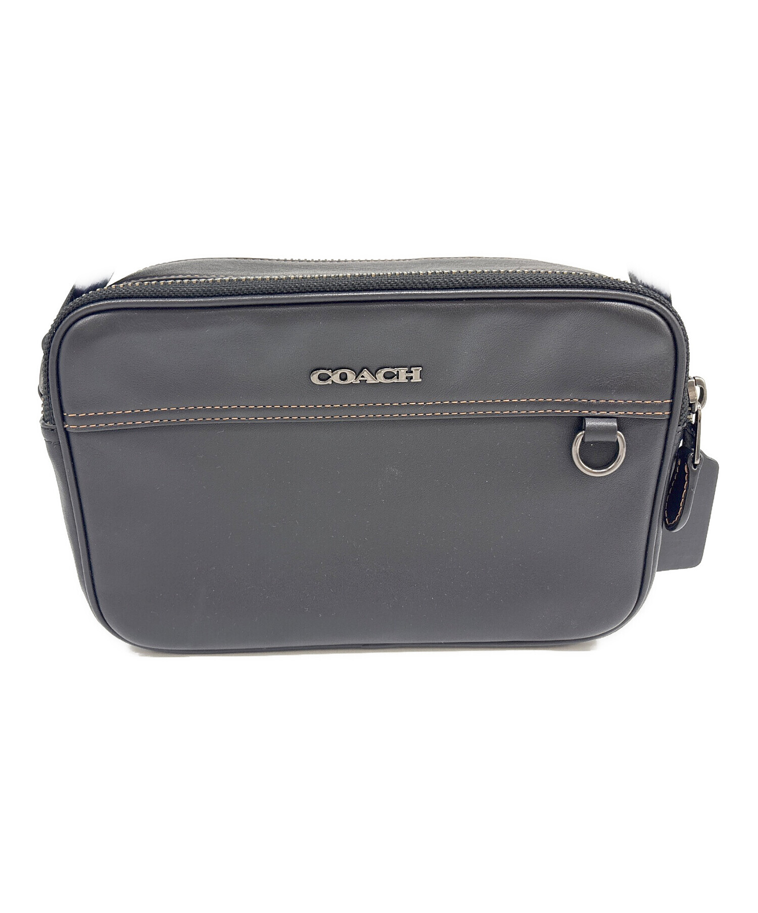 coachショルダー　未使用 中古・古着通販】COACH (コーチ) ショルダーバッグ ブラック｜ブランド