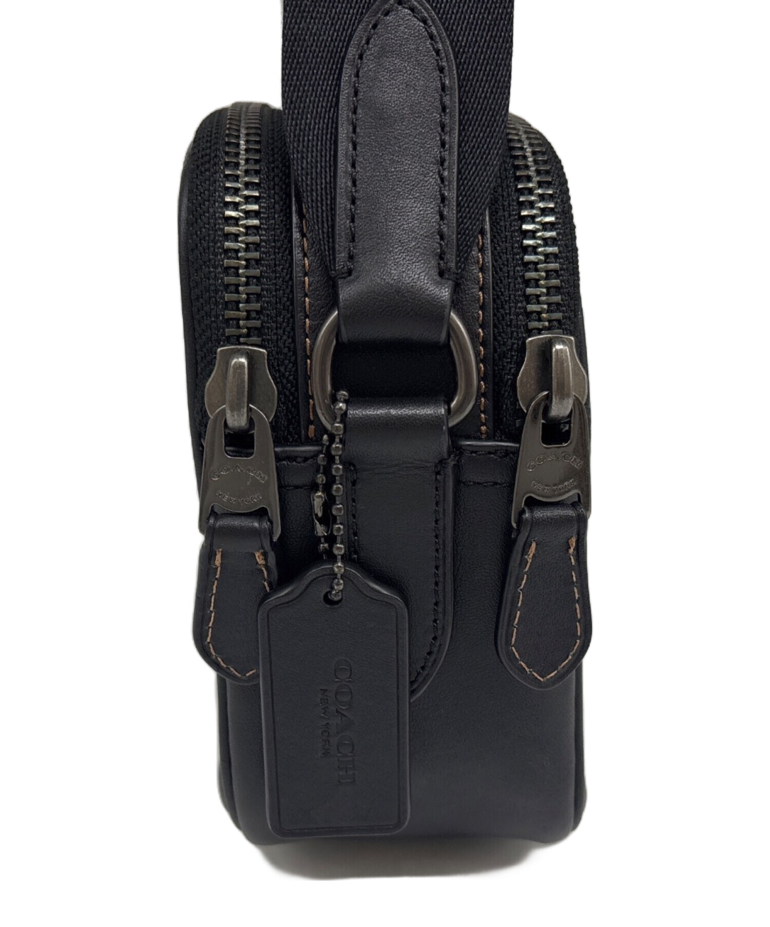 中古・古着通販】COACH (コーチ) ショルダーバッグ ブラック｜ブランド