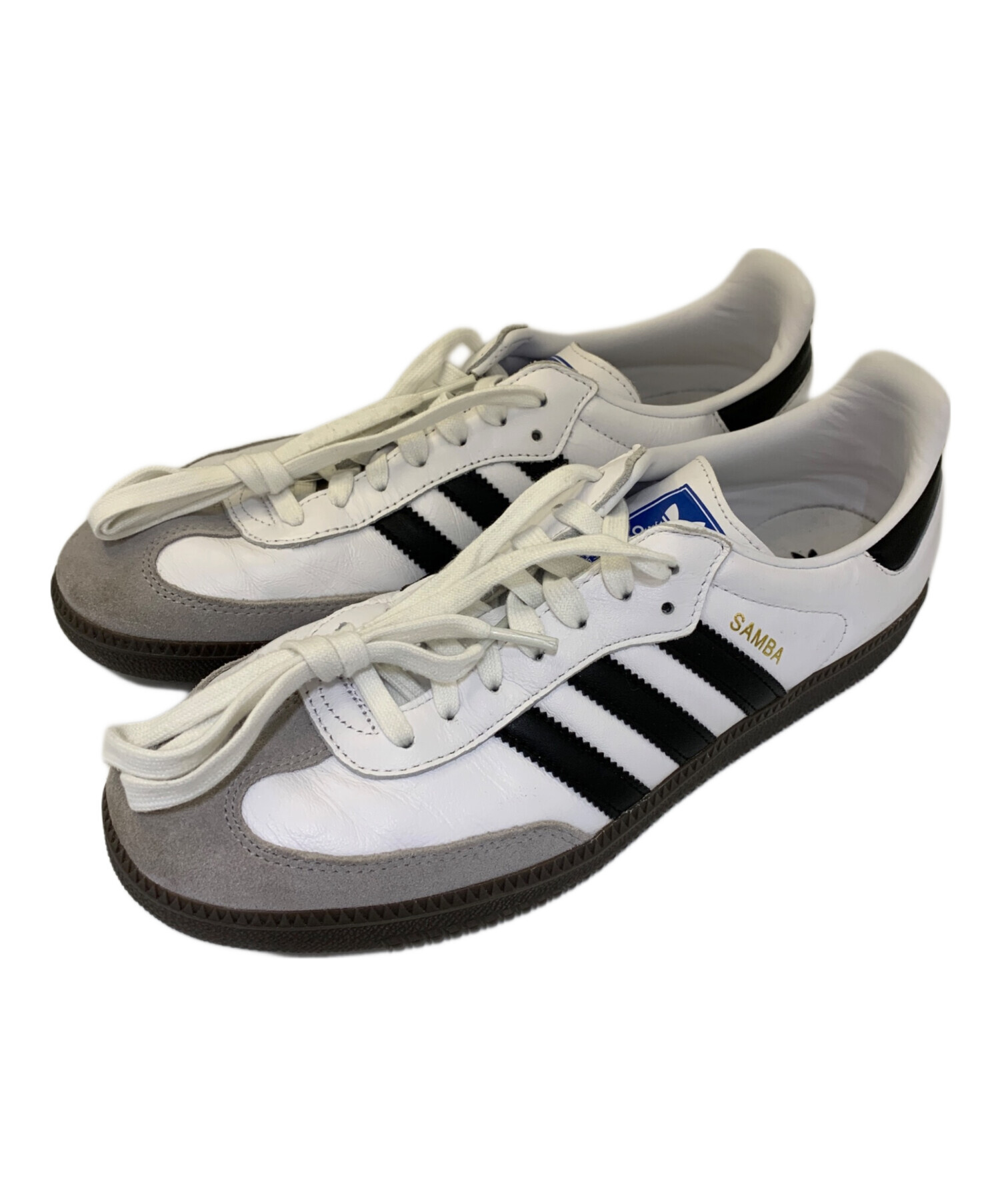 中古・古着通販】adidas (アディダス) Samba OG ホワイト×ブラック 