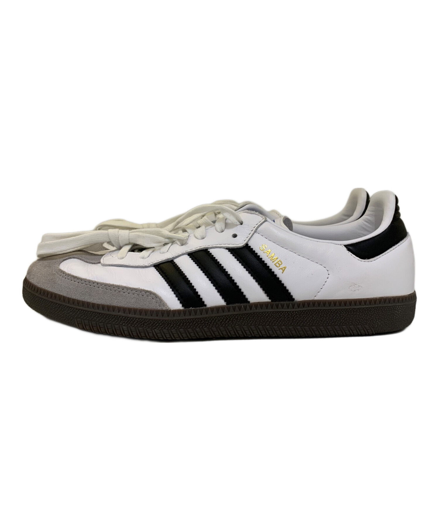 中古・古着通販】adidas (アディダス) Samba OG ホワイト×ブラック 
