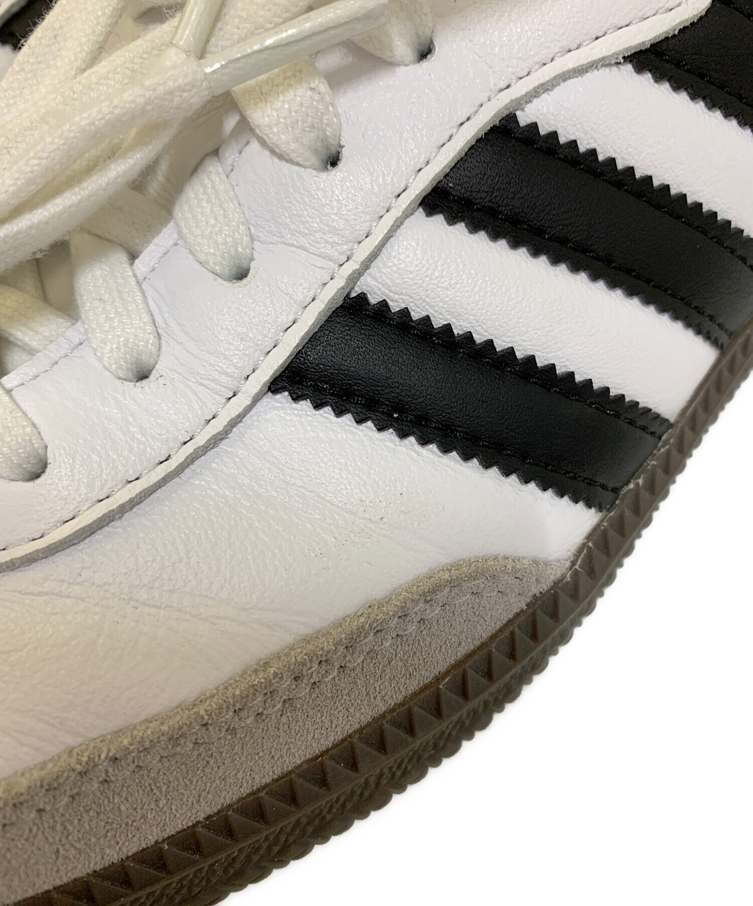 中古・古着通販】adidas (アディダス) Samba OG ホワイト×ブラック 