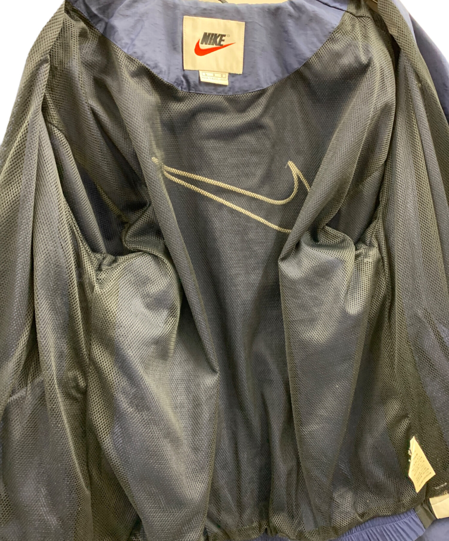 中古・古着通販】NIKE (ナイキ) NIKE ナイロンジャケット ネイビー