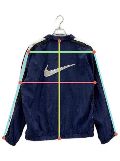 中古・古着通販】NIKE (ナイキ) NIKE ナイロンジャケット ネイビー