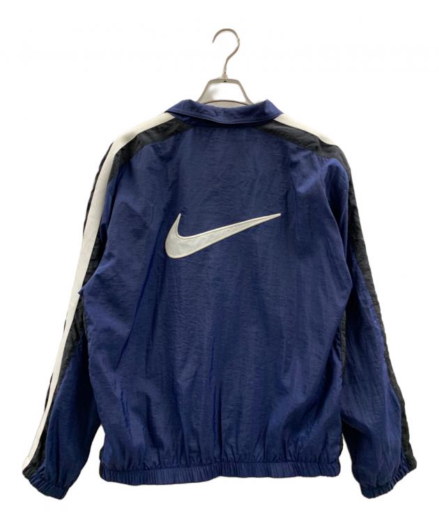 モ*ル様 Nike イタリア代表 ネイビー ナイロンジャケット 中古・古着通販】NIKE (ナイキ) ナイロンジャケット ネイビー×イエロー