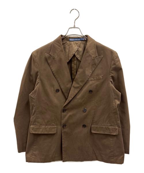 智◯ポロラルフローレン スーツダブル　タグ付き未使用品【サイズ36 T16 中古・古着通販】POLO RALPH LAUREN (ポロ・ラルフローレン) ダブル