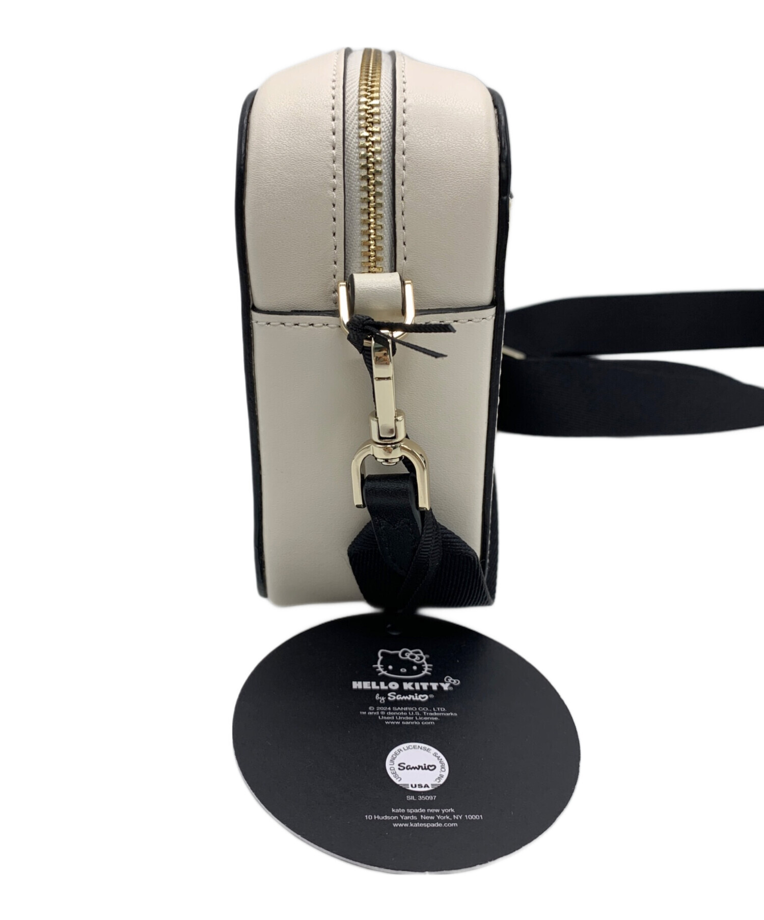 最終値下げ！Kate spade ショルダーバッグ レザー アイボリー \u203b77 