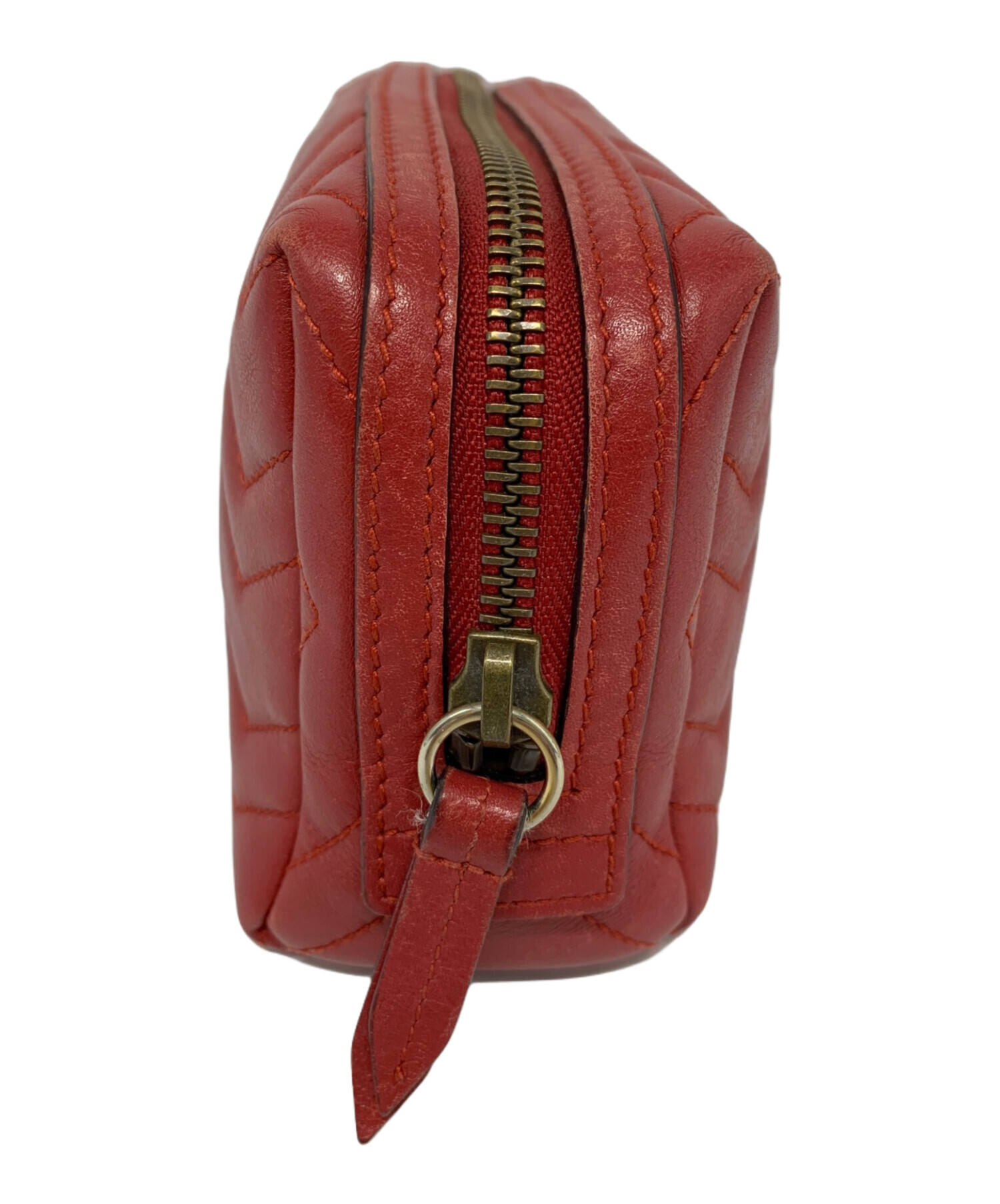 中古・古着通販】GUCCI (グッチ) GUCCI ポーチ レッド｜ブランド・古着