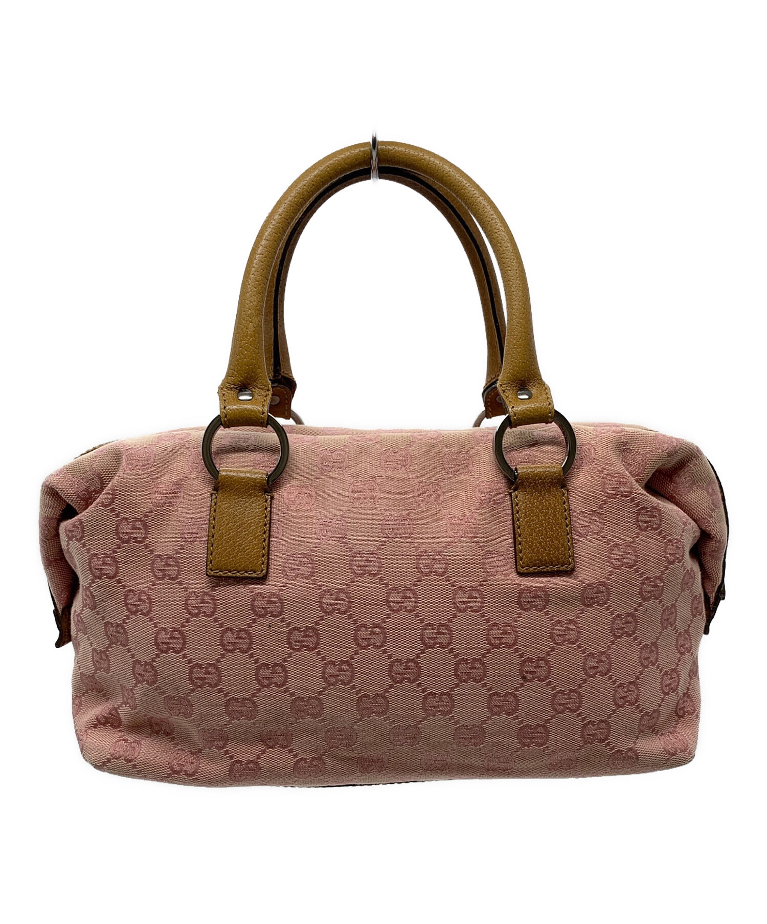 中古・古着通販】GUCCI (グッチ) GUCCI ミニボストンバッグ ピンク