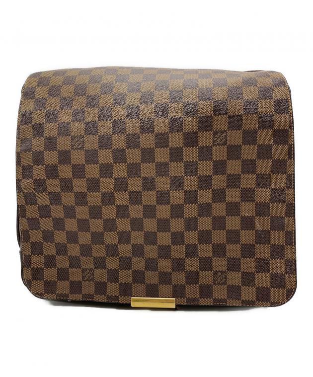 【希少品】LOUIS VUITTON ダミエ ブラウンショルダーバッグ フランス 中古・古着通販】LOUIS VUITTON (ルイ ヴィトン) LOUIS VUITTON ダミエ