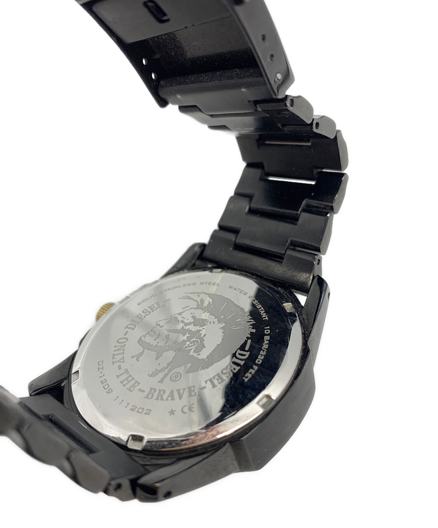 中古・古着通販】DIESEL (ディーゼル) DIESEL 腕時計 ブラック