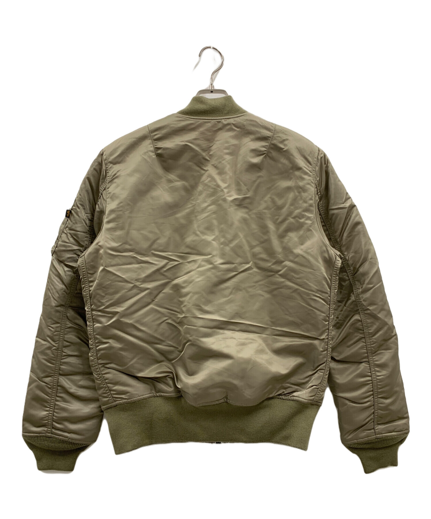 中古・古着通販】ALPHA (アルファ) ALPHA MA-1ジャケット ブラウン