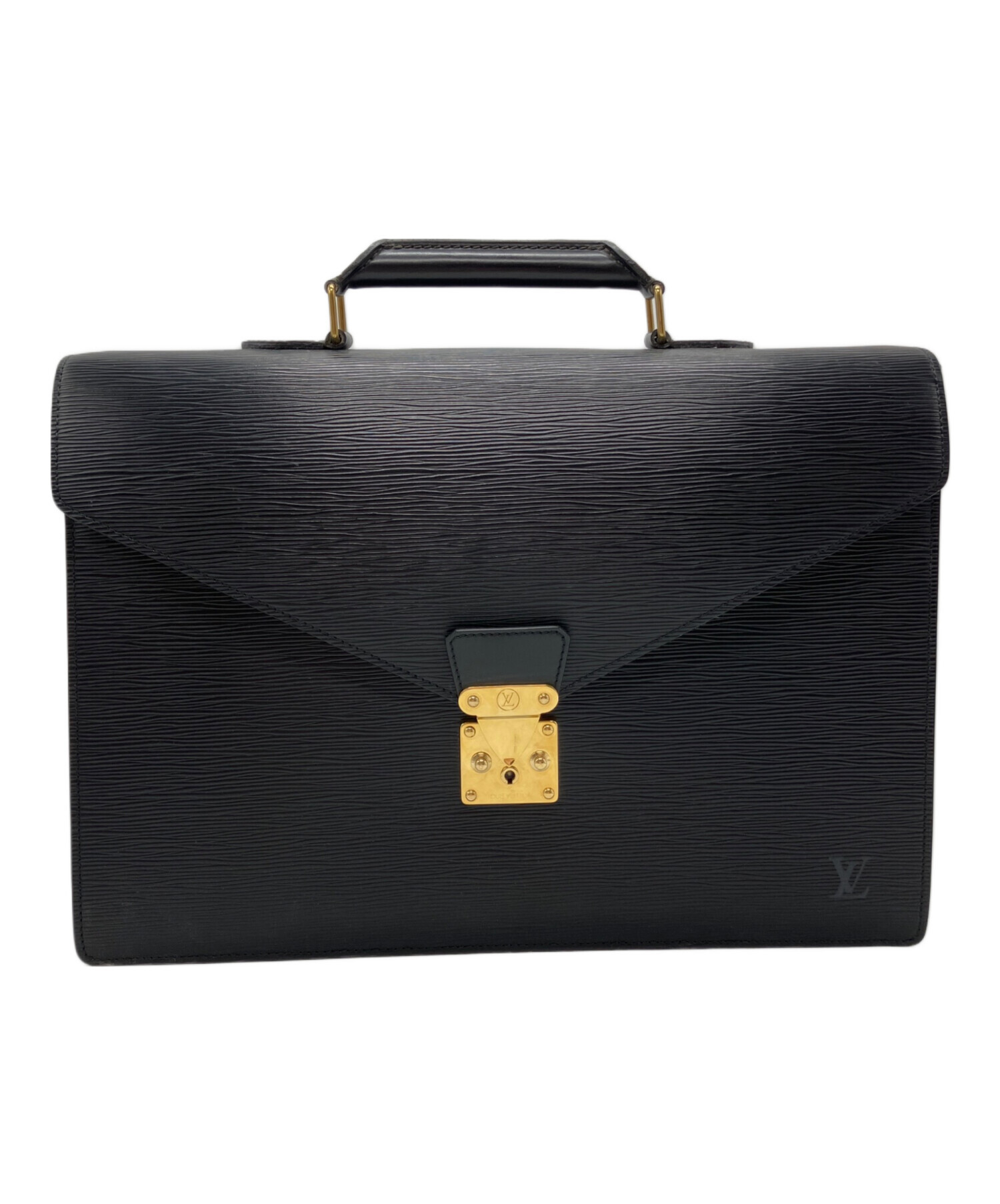 ※hee 週1出品 ルイヴィトン　エピ　ビジネスバック　レザー 中古・古着通販】LOUIS VUITTON (ルイ ヴィトン) LOUIS VUITTON エピ