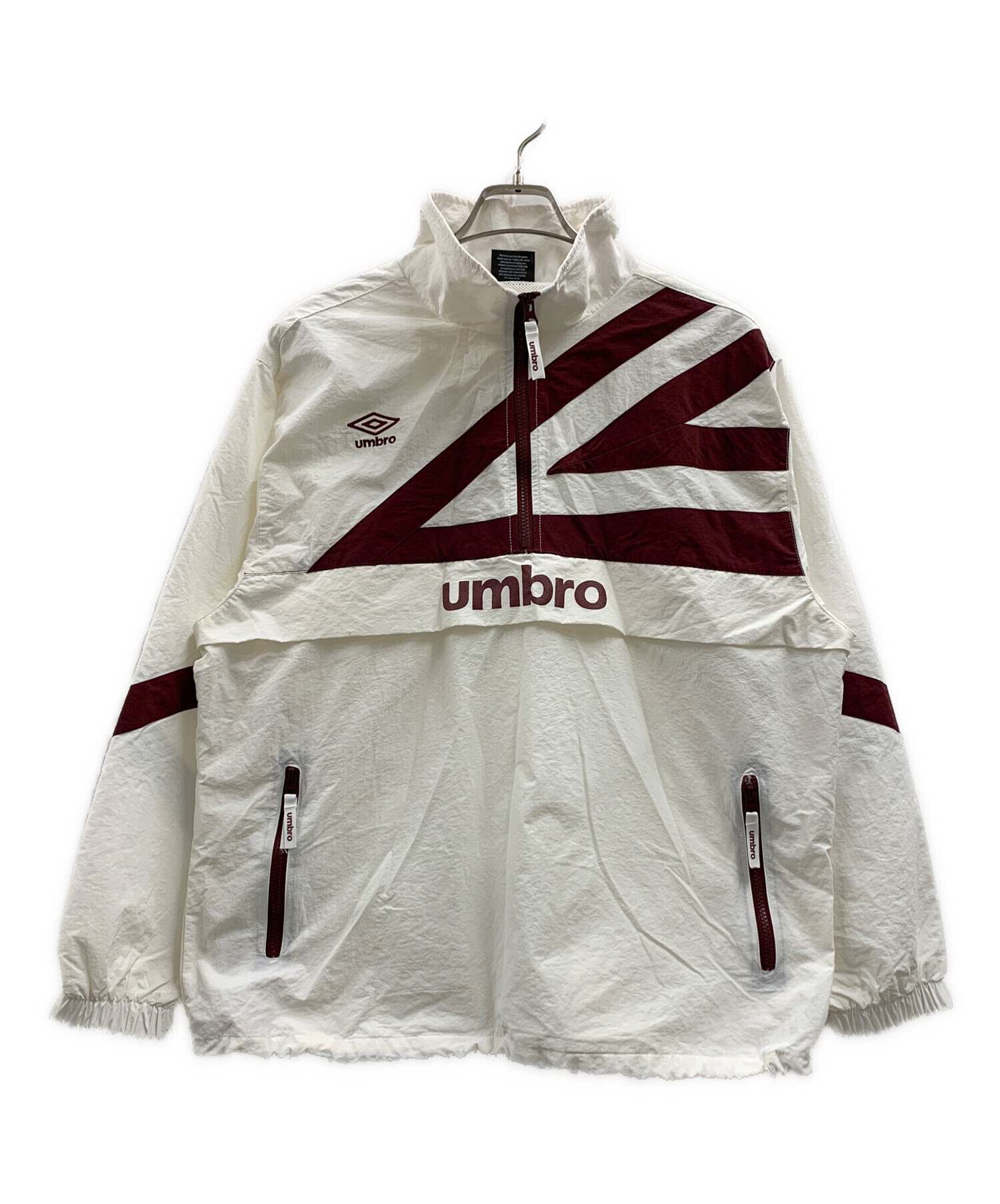 中古・古着通販】UMBRO (アンブロ) UMBRO アノラックパーカー ホワイト