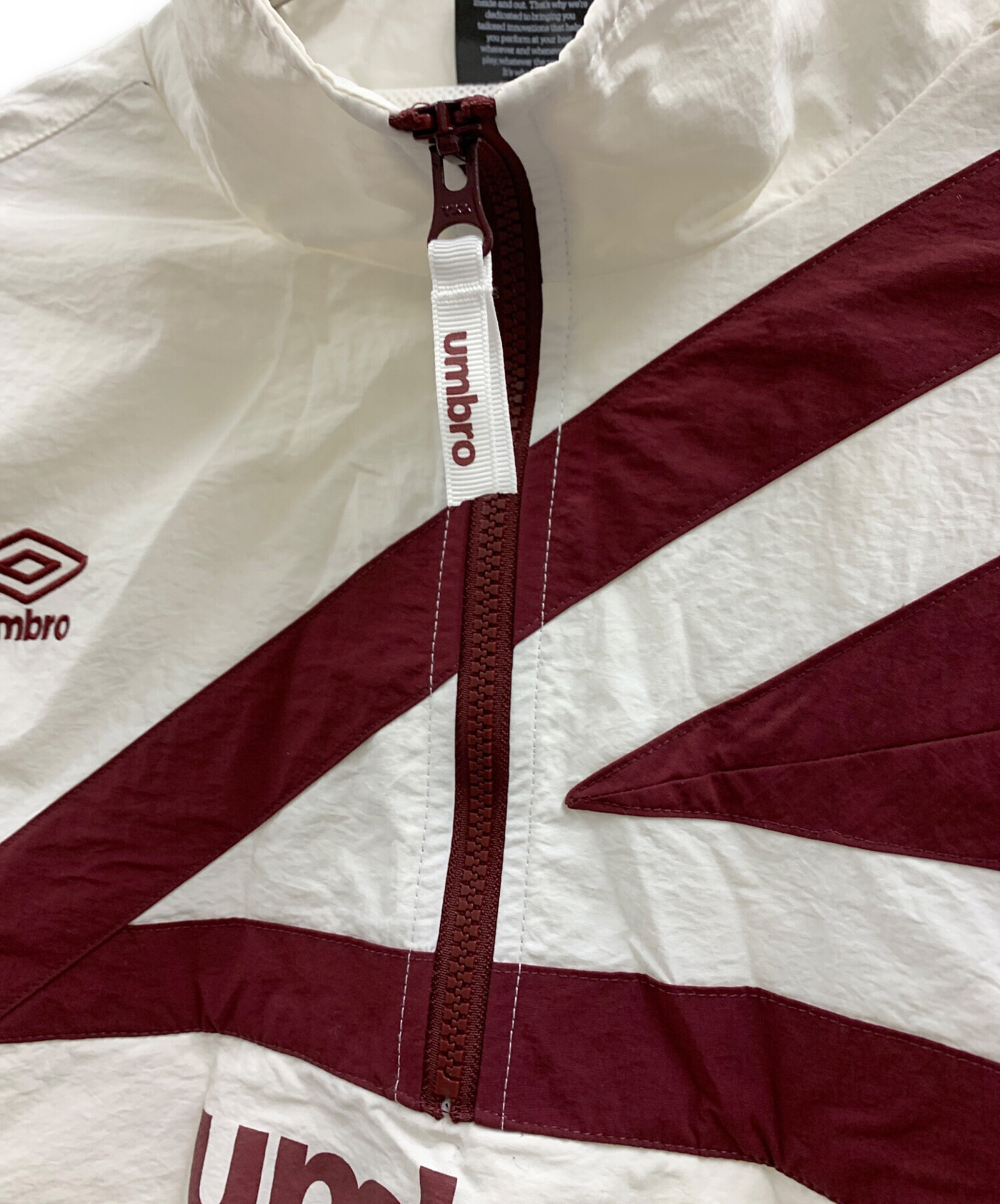 中古・古着通販】UMBRO (アンブロ) UMBRO アノラックパーカー ホワイト