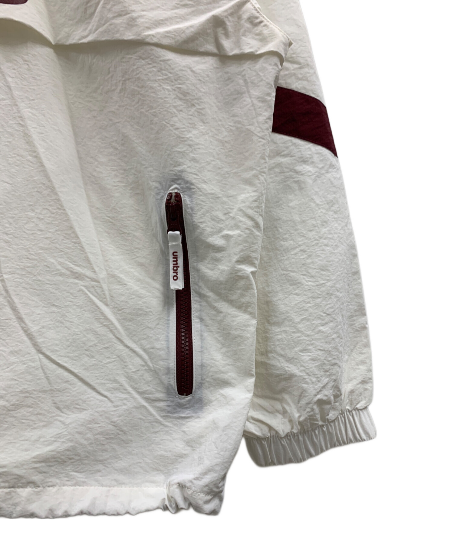 中古・古着通販】UMBRO (アンブロ) UMBRO アノラックパーカー ホワイト