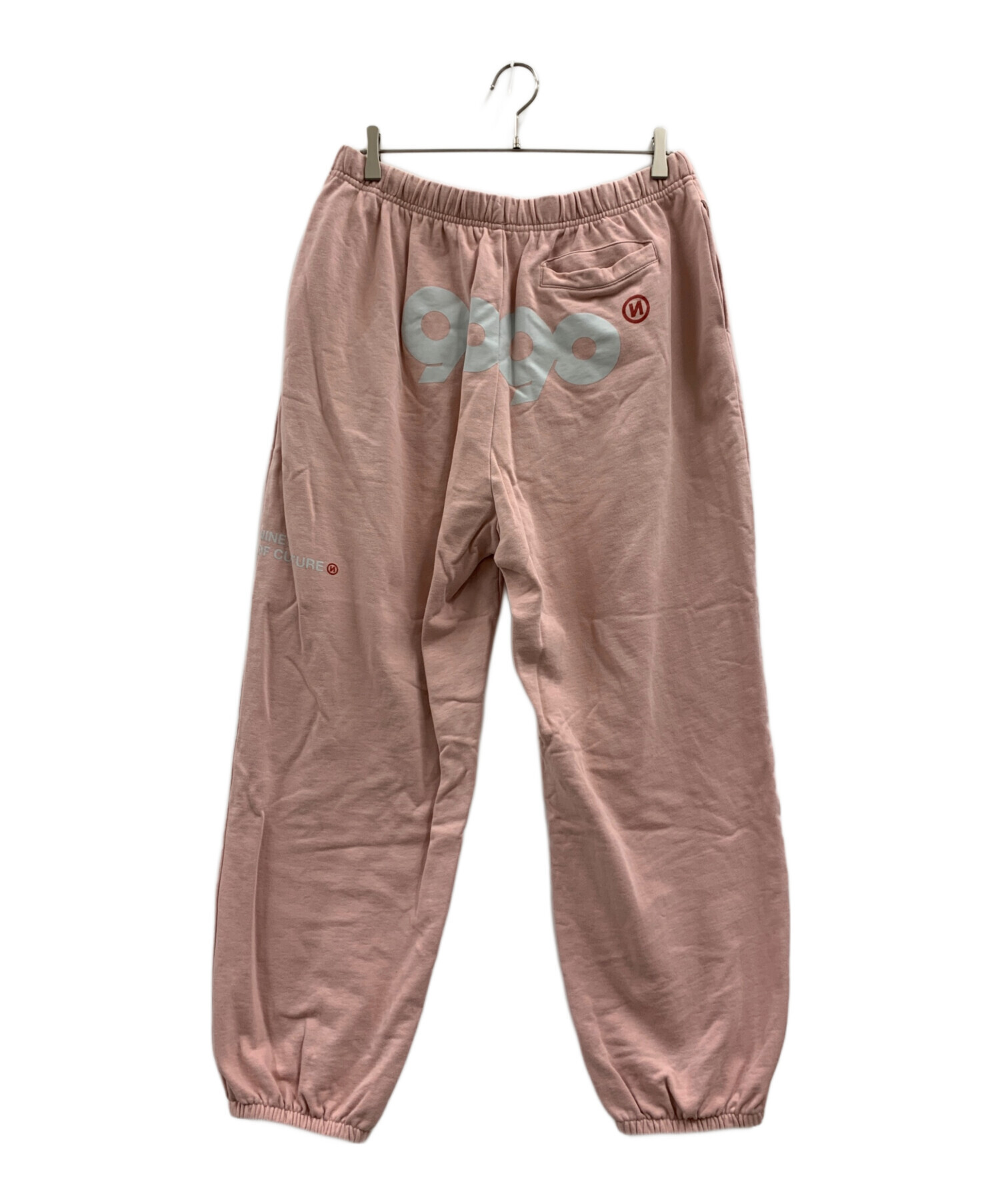 中古・古着通販】9090 (9090) 9090 スウェットパンツ ピンク サイズ:XL