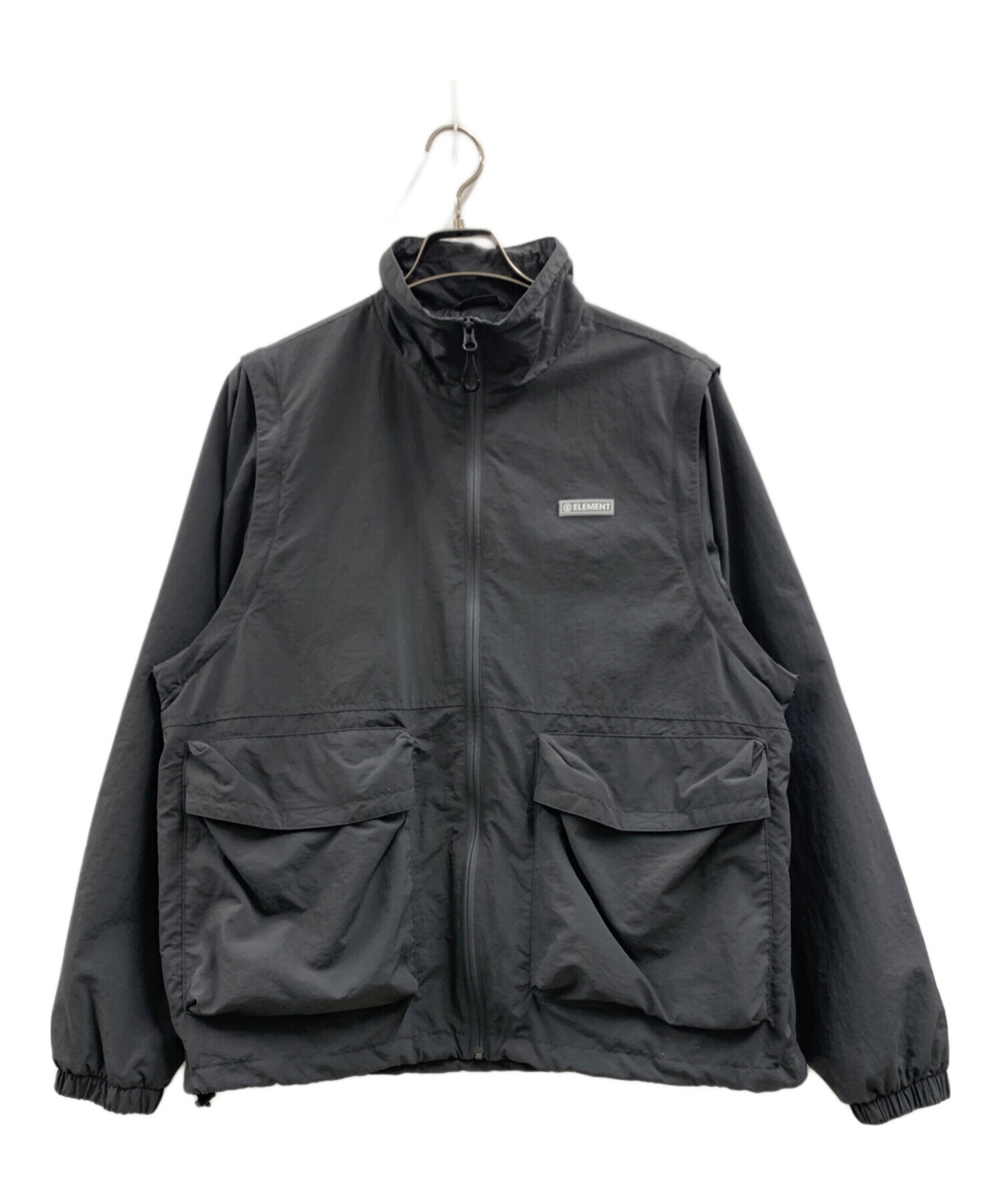 中古・古着通販】ELEMENT (エレメント) 2WAY ALPHA JACKET グレー