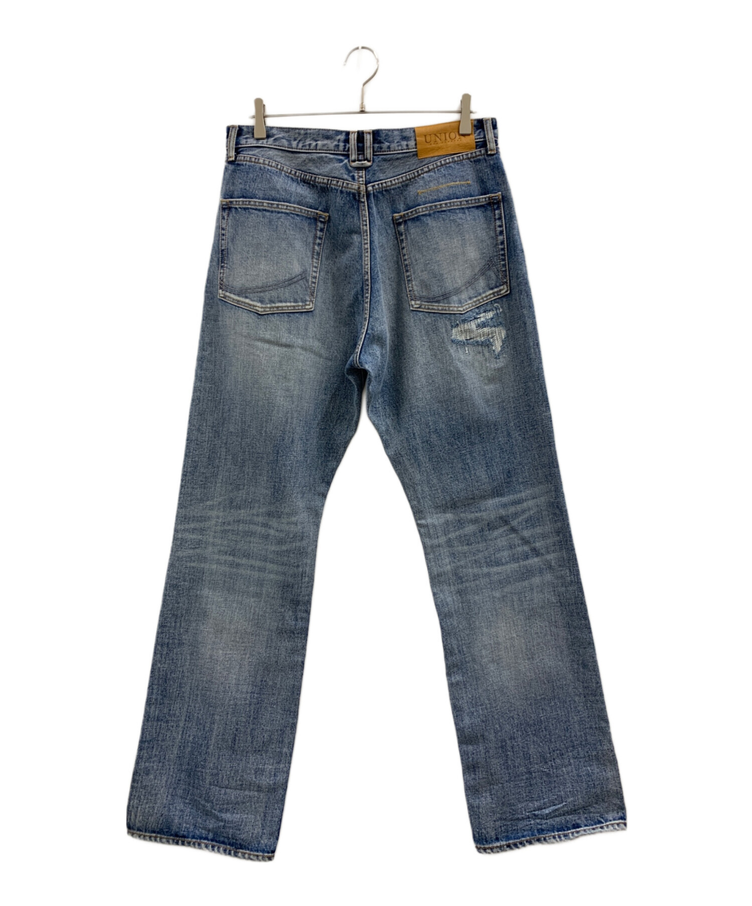 中古・古着通販 UNION ユニオン UNION ダメージ加工デニムパンツ インディゴ サイズ 2 ブランド・古着通販 トレファク公式 TREFAC FASHION スマホサイト