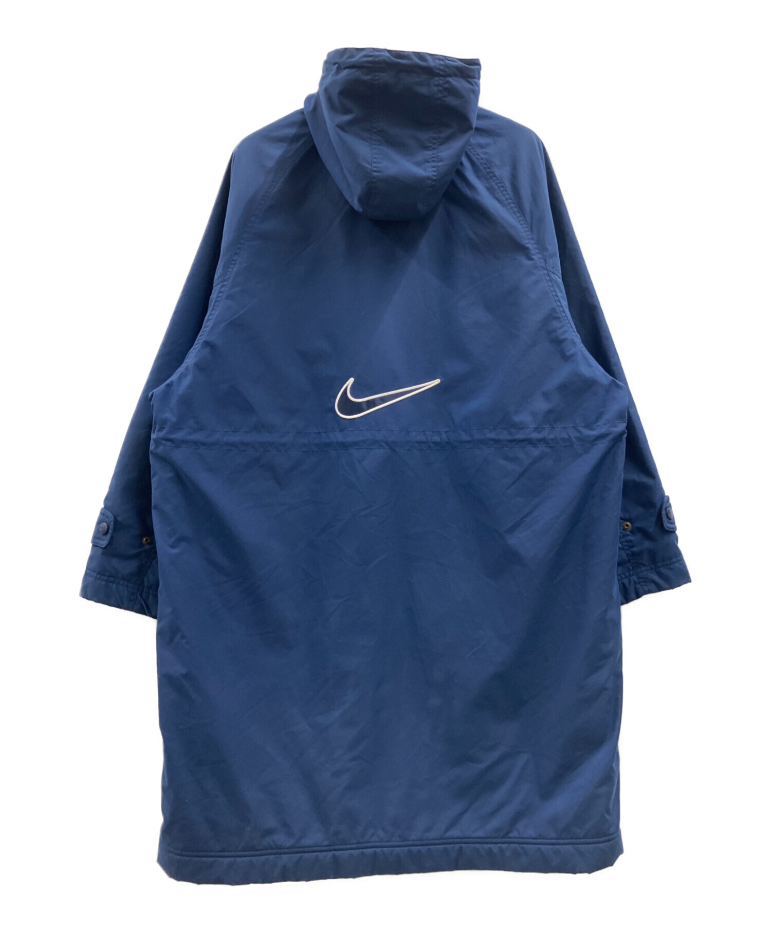 中古・古着通販】NIKE (ナイキ) ナイロンコート ブルー サイズ:M 