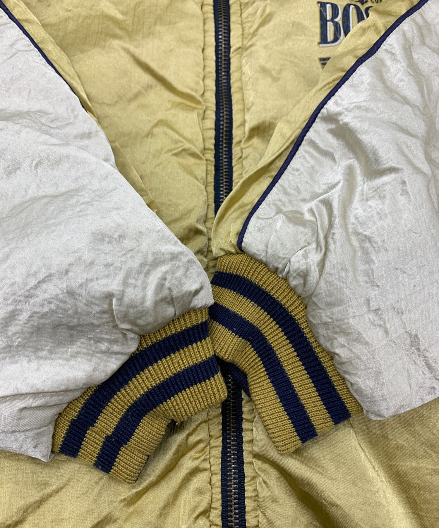 中古・古着通販】BOSS (ボス) リバーシブルジャンパー ゴールド