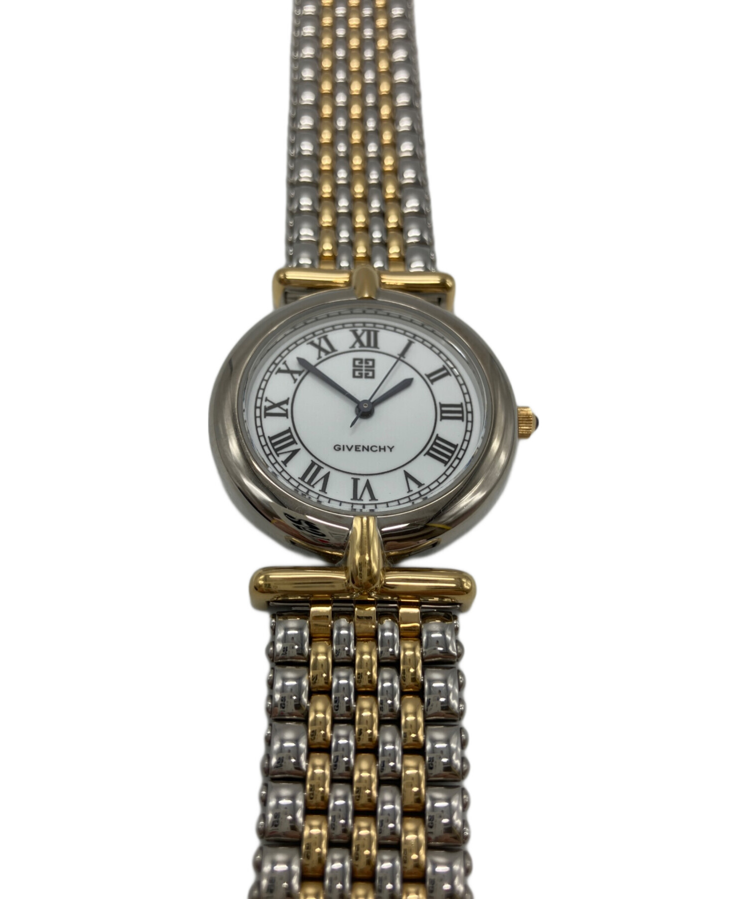 GIVENCHY ジバンシー/2PダイヤレディースクォーツGP/REG.MODEL/Bランク/89【中古】 GIVENCHY ジバンシー/2PダイヤレディースクォーツGP/REG.MODEL/Bランク
