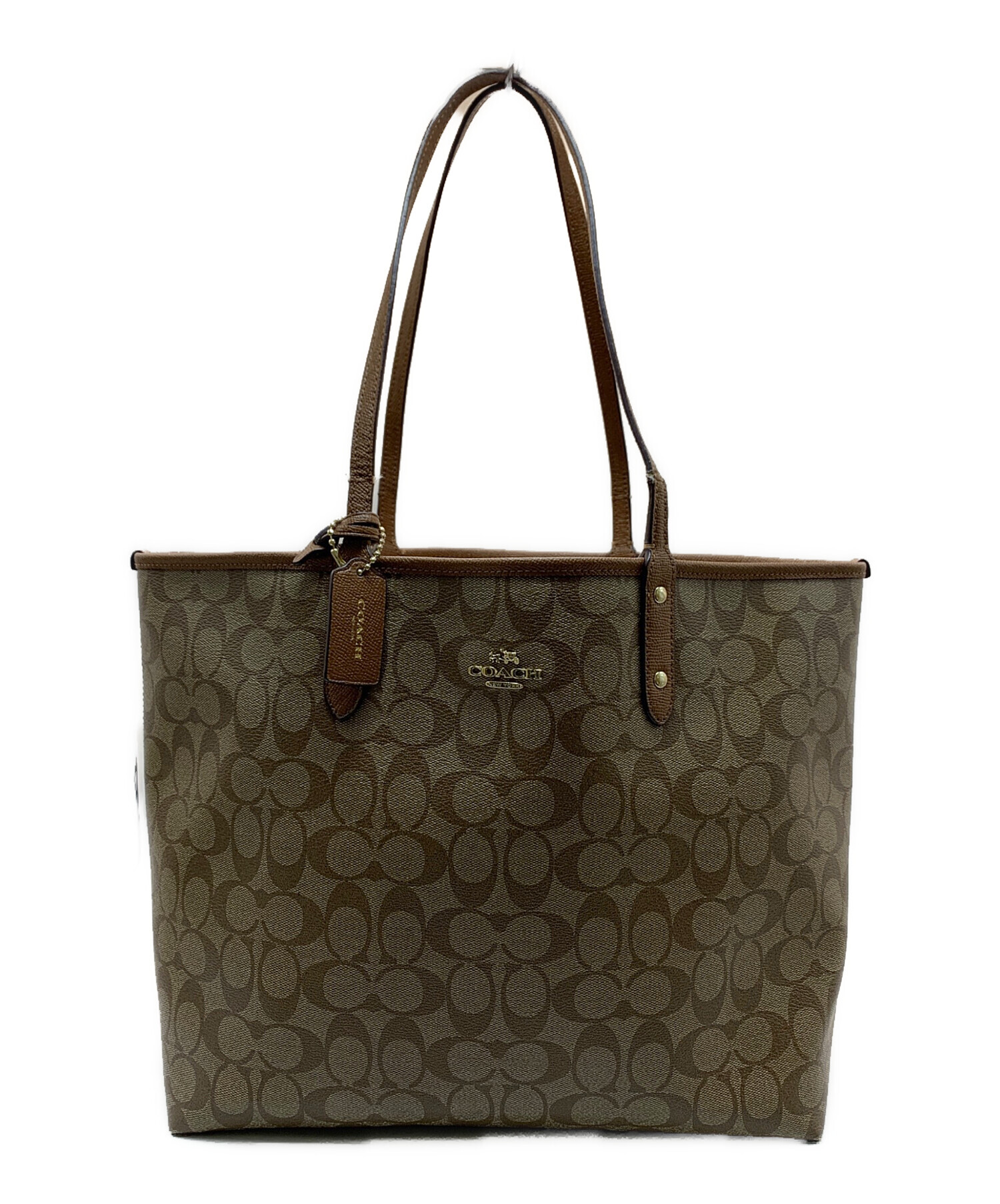 中古・古着通販】COACH (コーチ) COACH シグネチャー トートバッグ