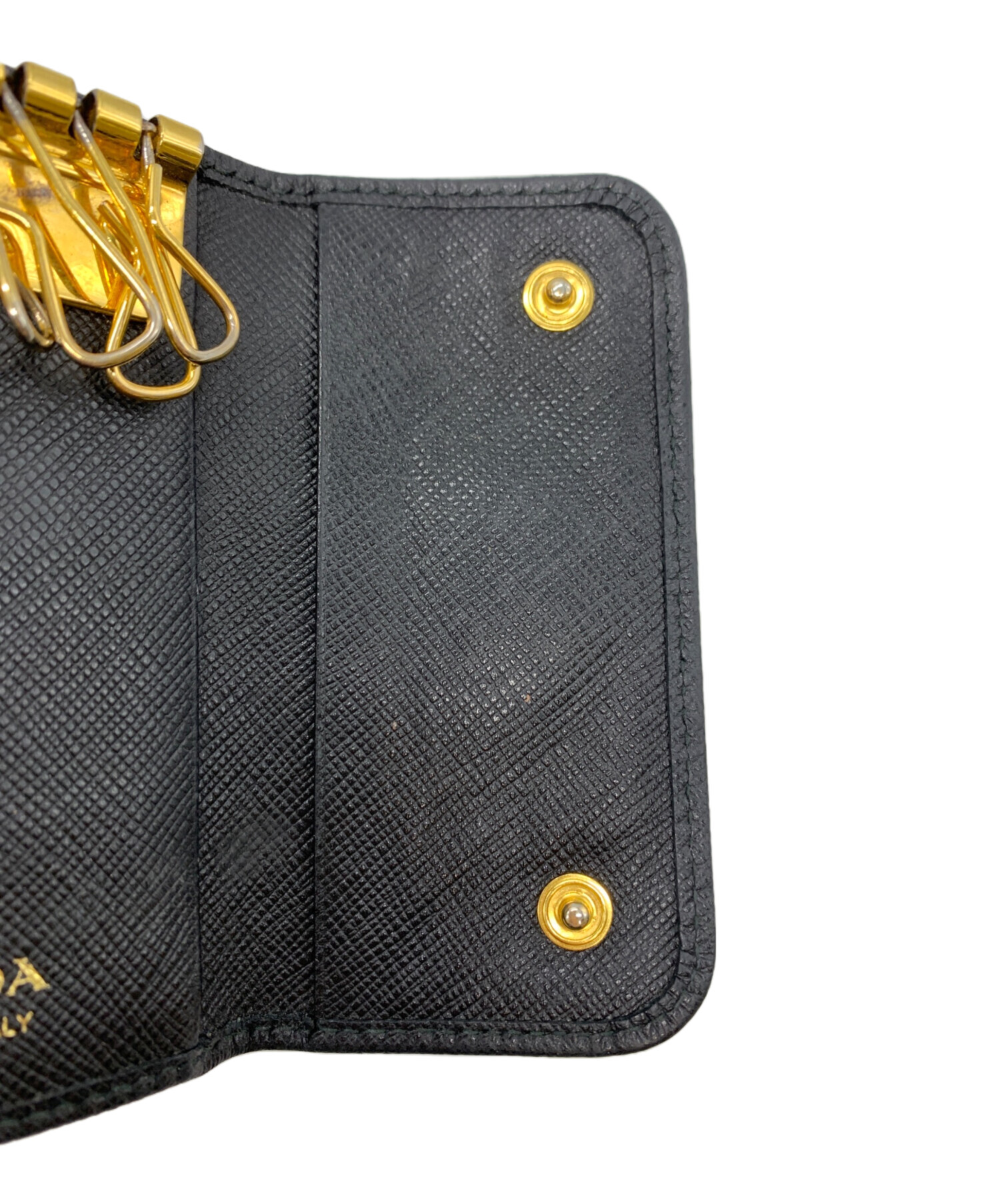 中古・古着通販】PRADA (プラダ) 6連キーケース ネイビー｜ブランド