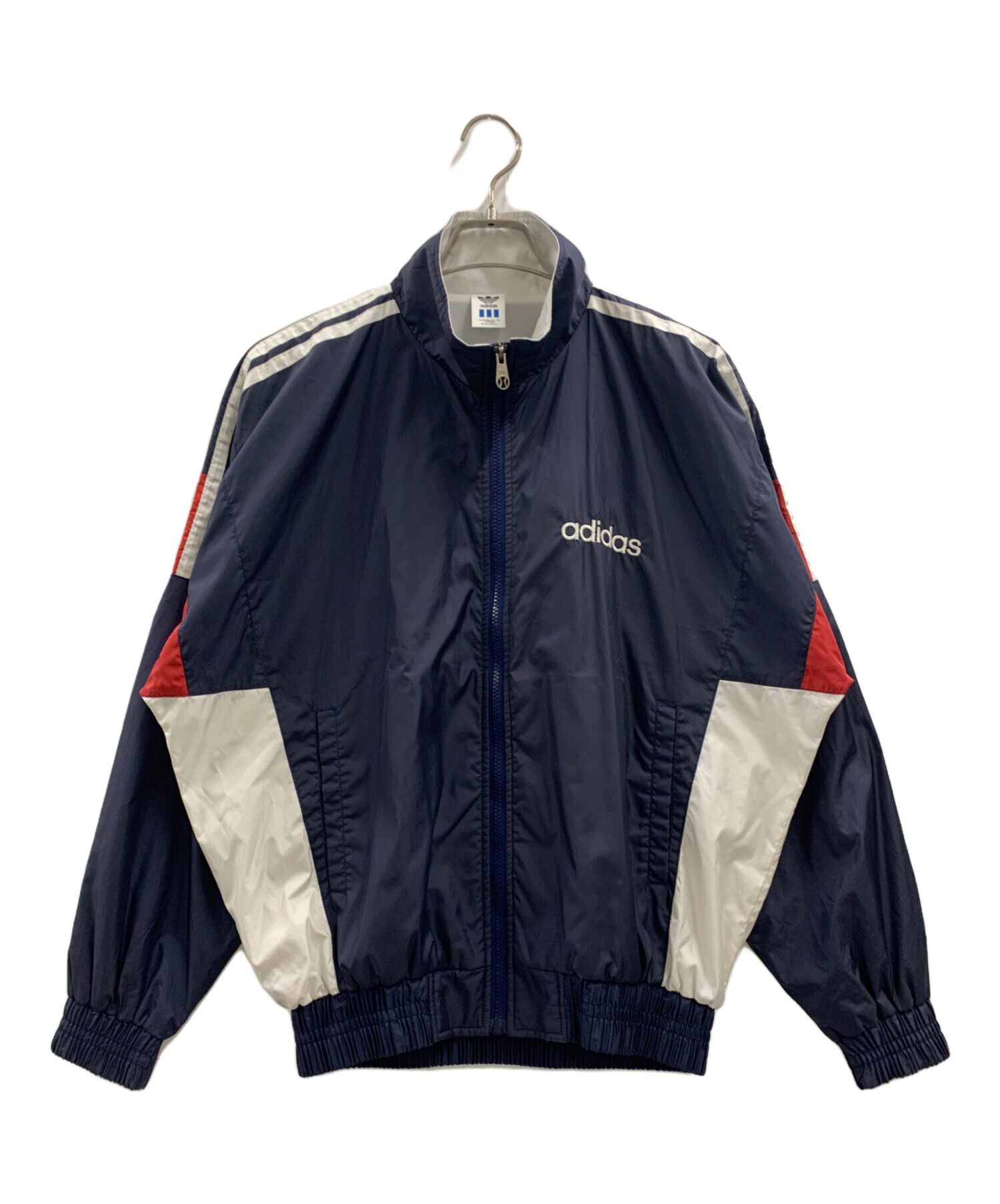 中古・古着通販】adidas (アディダス) ウインドブレーカー ネイビー