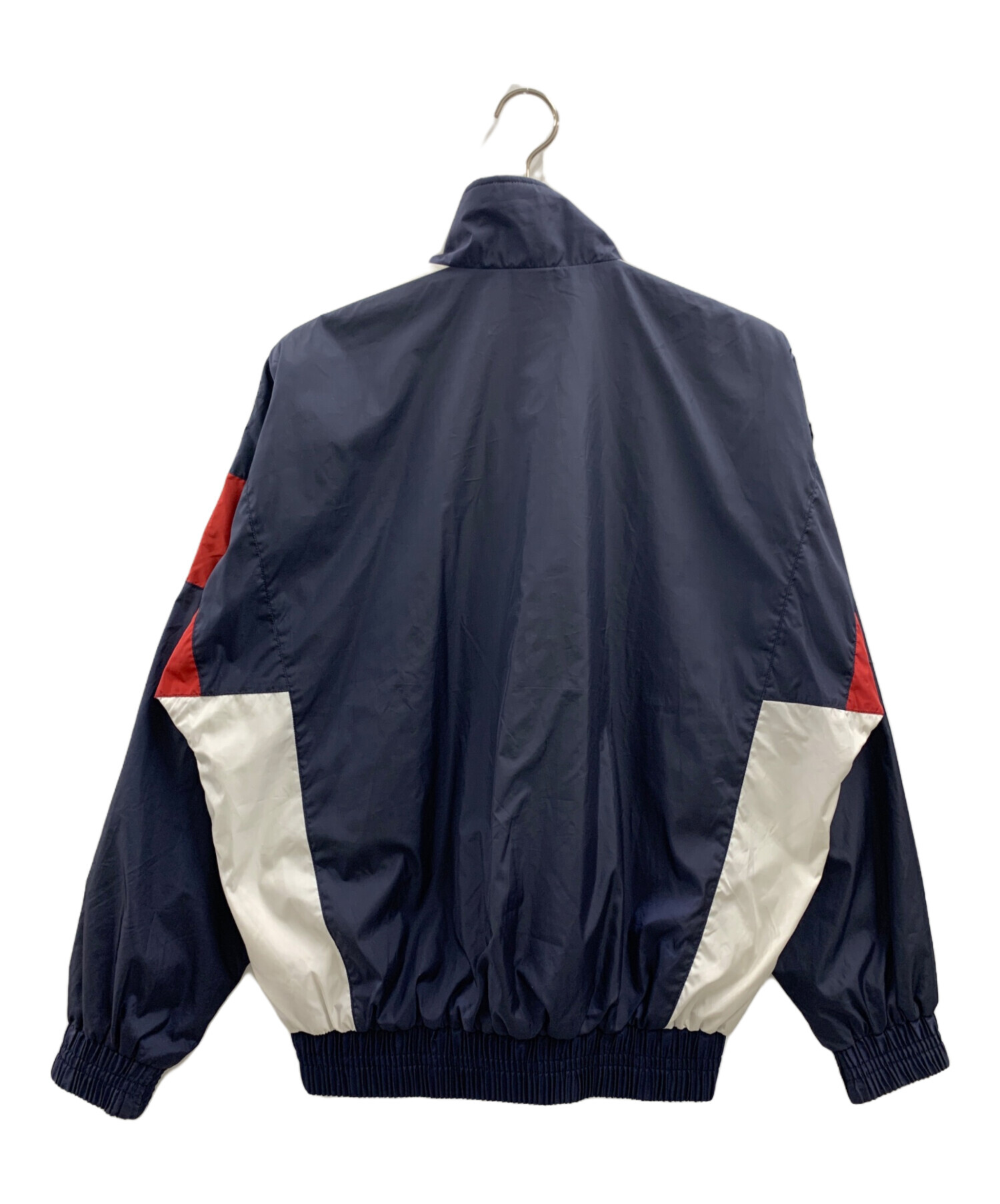 【新品未使用品】adidas ウィンドブレーカー ネイビー/レッド/ホワイト 中古・古着通販】adidas (アディダス) ウインドブレーカー ネイビー