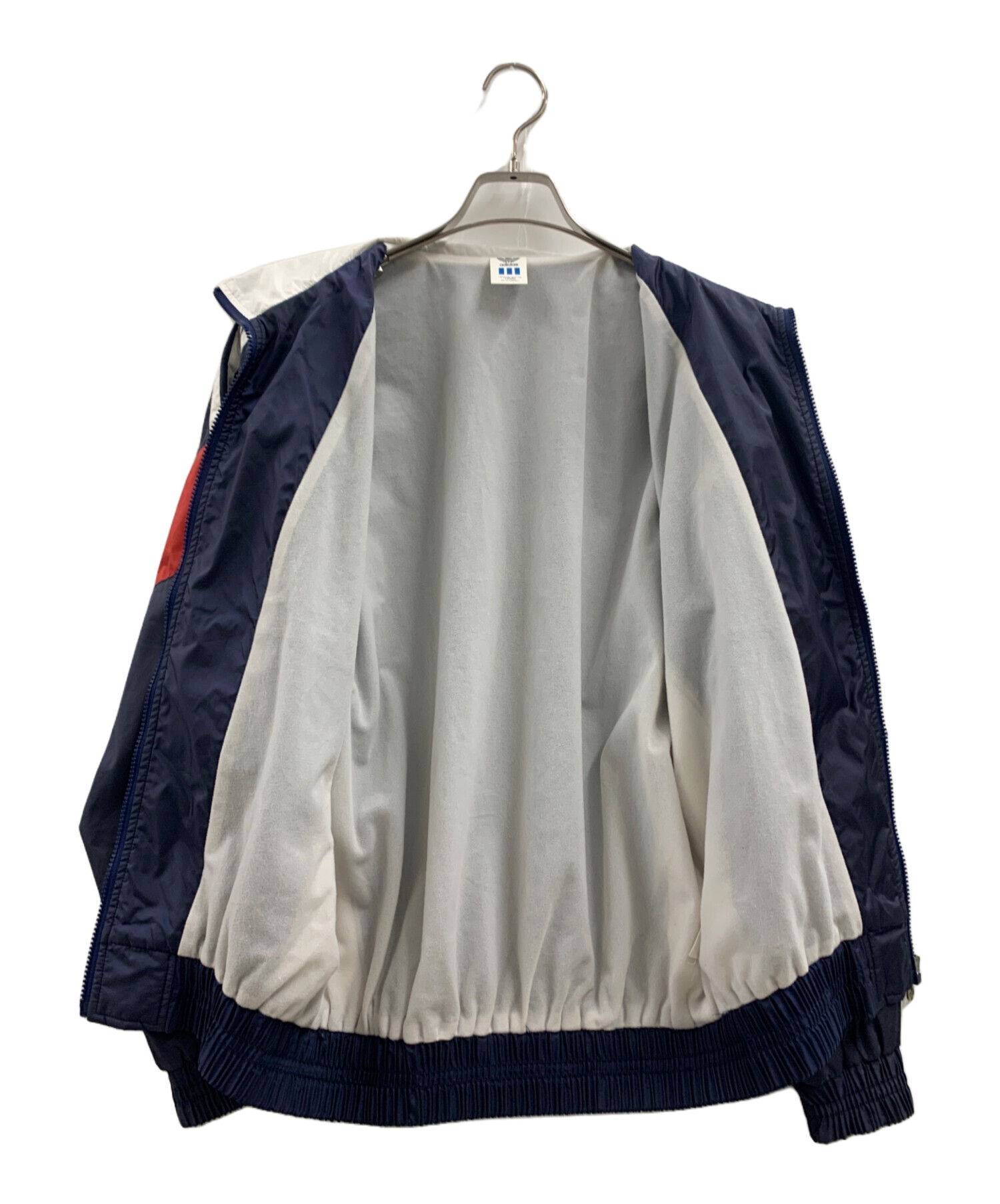 中古・古着通販】adidas (アディダス) ウインドブレーカー ネイビー