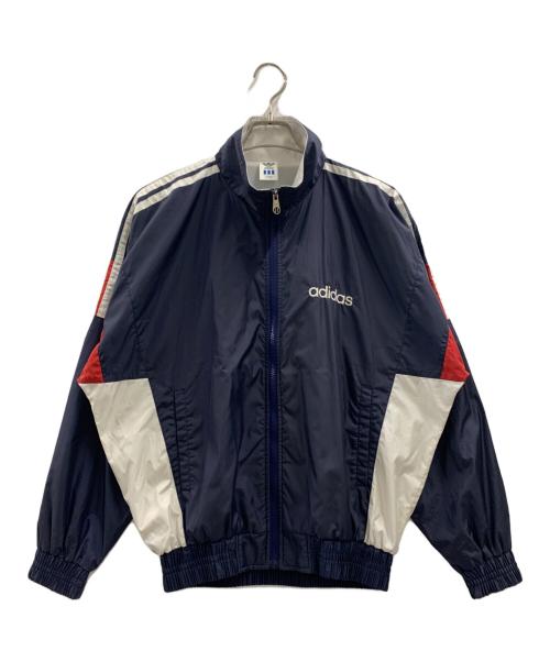 【adidas】アディダスウィンドブレーカー used/古着　Fサイズ 中古・古着通販】adidas (アディダス) ウインドブレーカー ネイビー