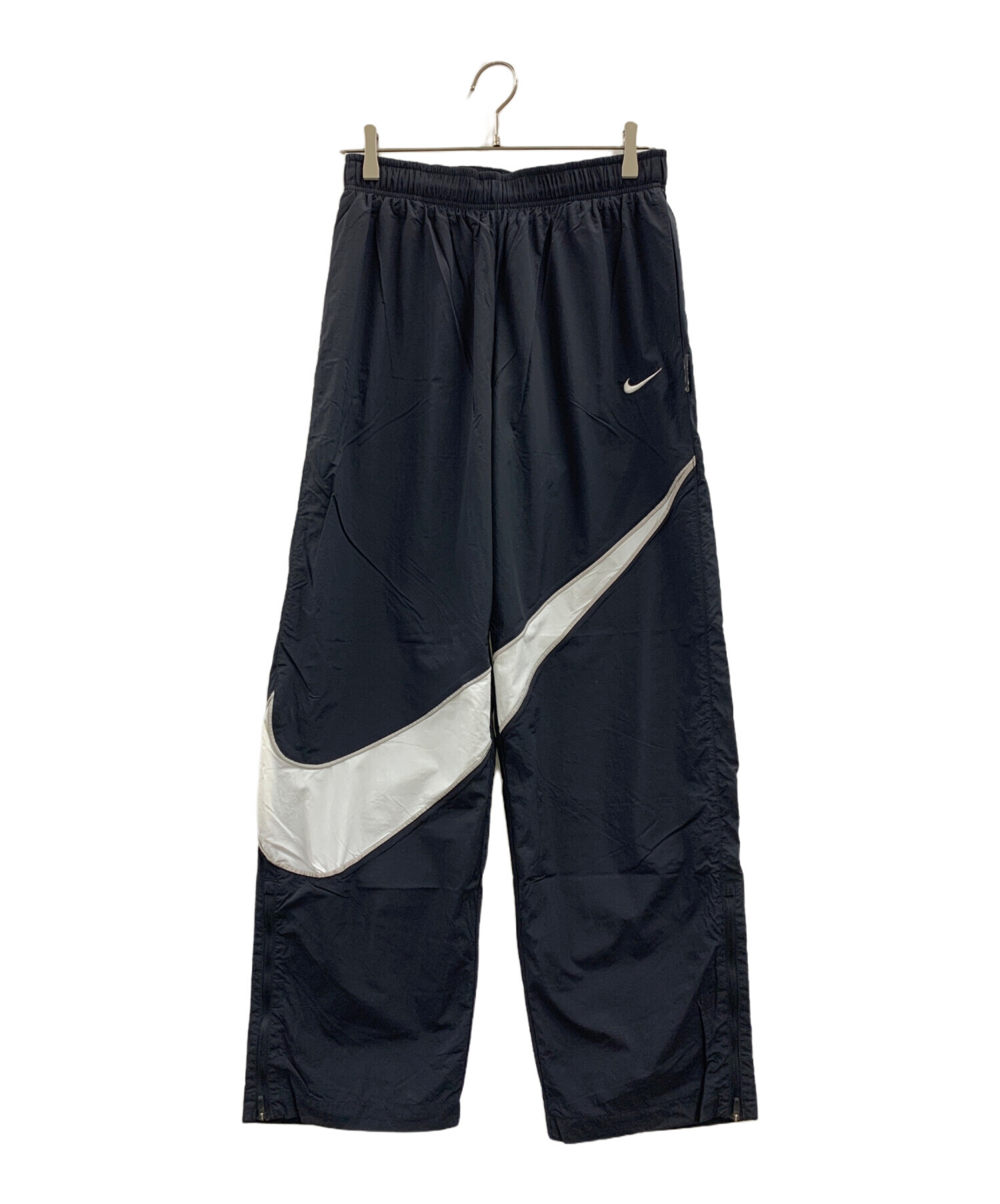 中古・古着通販】NIKE (ナイキ) ナイロンパンツ ブラック サイズ:L