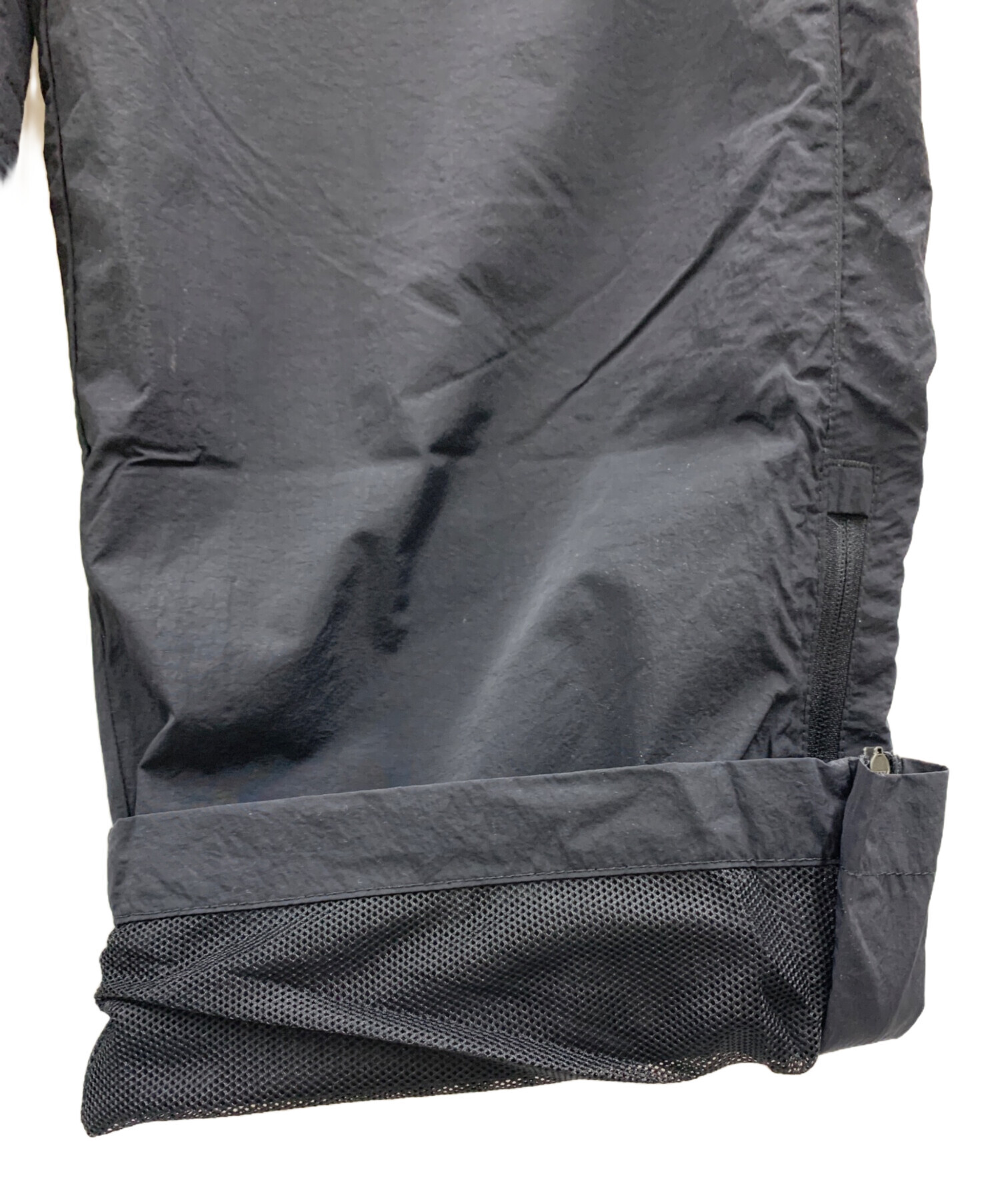 中古・古着通販】NIKE (ナイキ) ナイロンパンツ ブラック サイズ:L